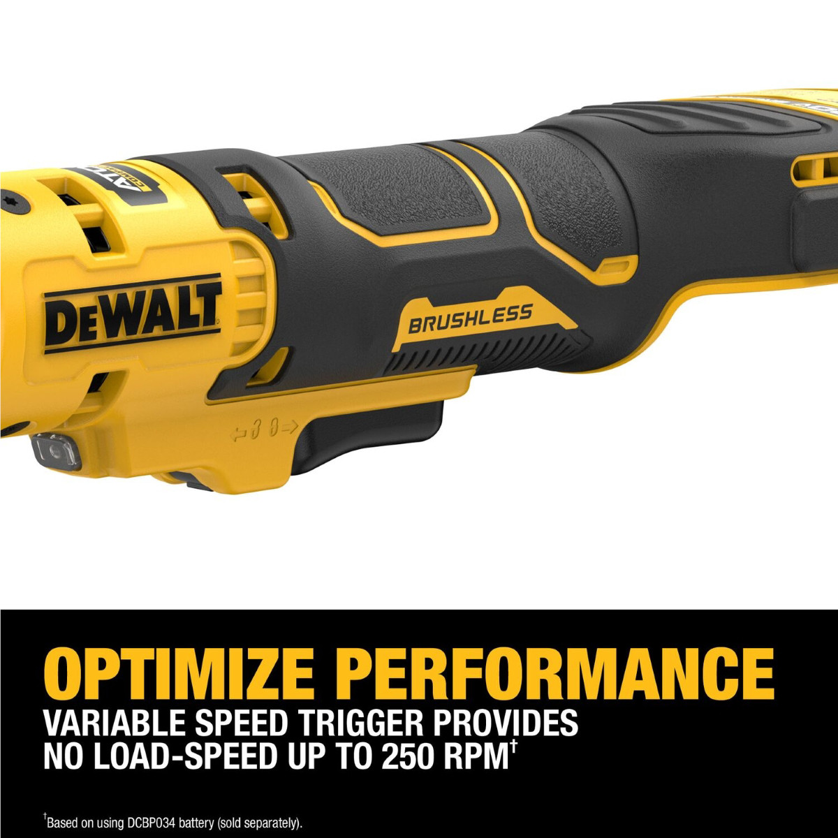DeWalt 20V MAX* ATOMIC Brushless Cordless 3/8-in. Extended Reach Ratchet (Tool O
