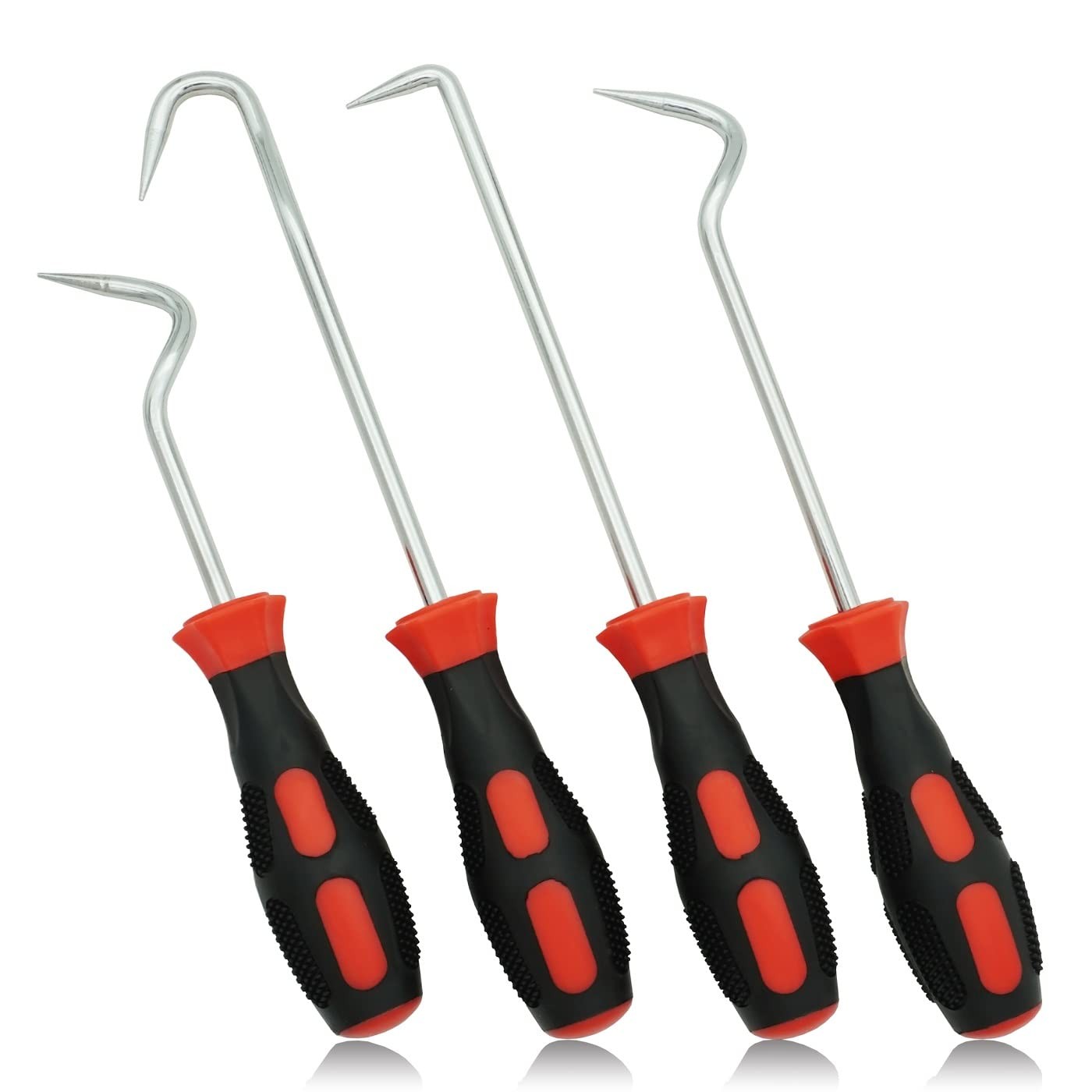 VASTOOLS Hose Removal Hook Pick Set, 4 Pc, 10in Hook, 8in Hose Puller