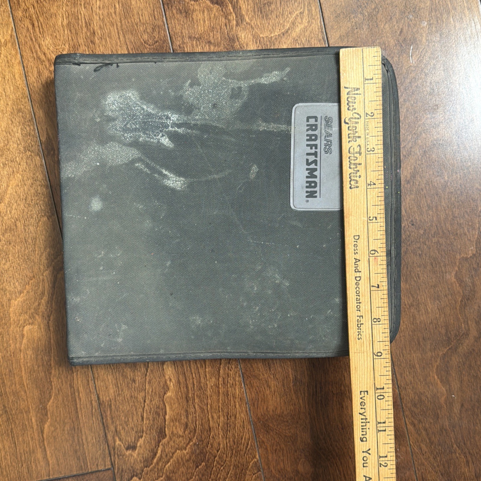 Vintage Sears Craftsman Mechanics Tool Socket Set SAE/Metric Zippered Case