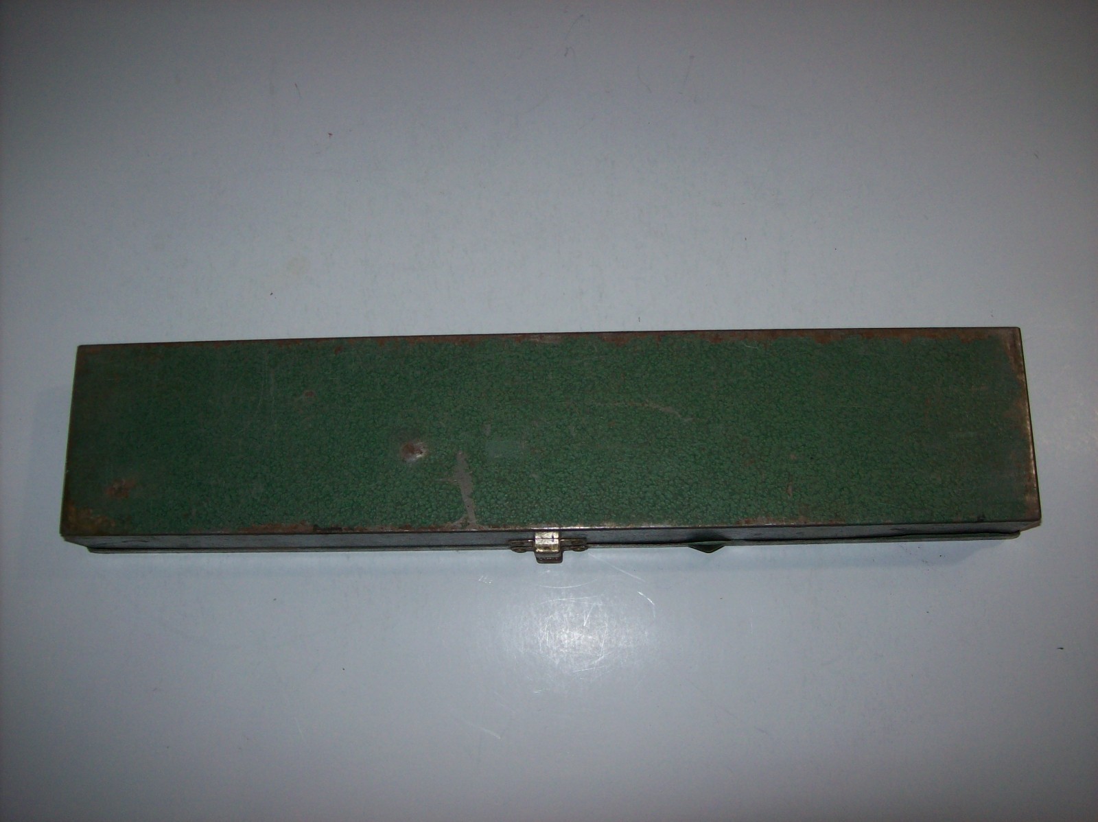EMPTY Vintage S-K Tools 1/2″ Dr Green Metal Socket Set 4116-80 Case Box