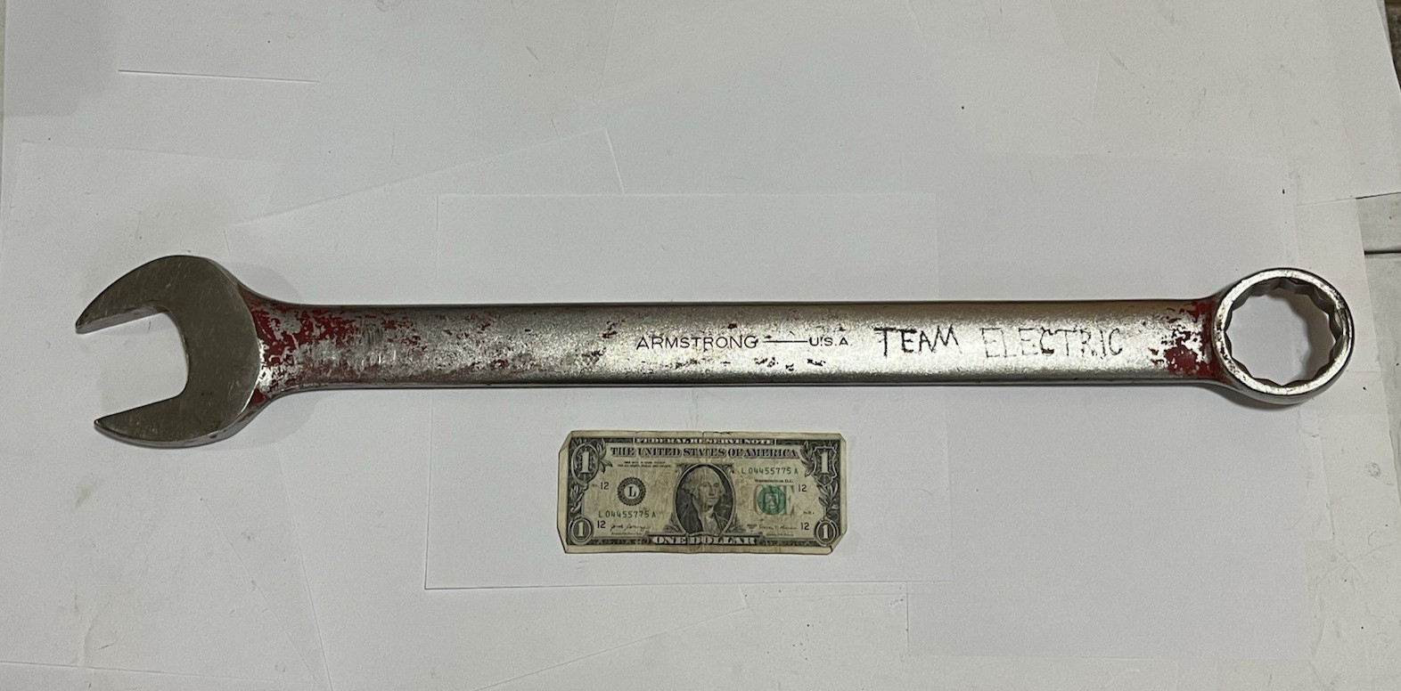 Armstrong 25-264 SAE 2″ Combination Wrench Chrome 12 Point Heavy Duty USA