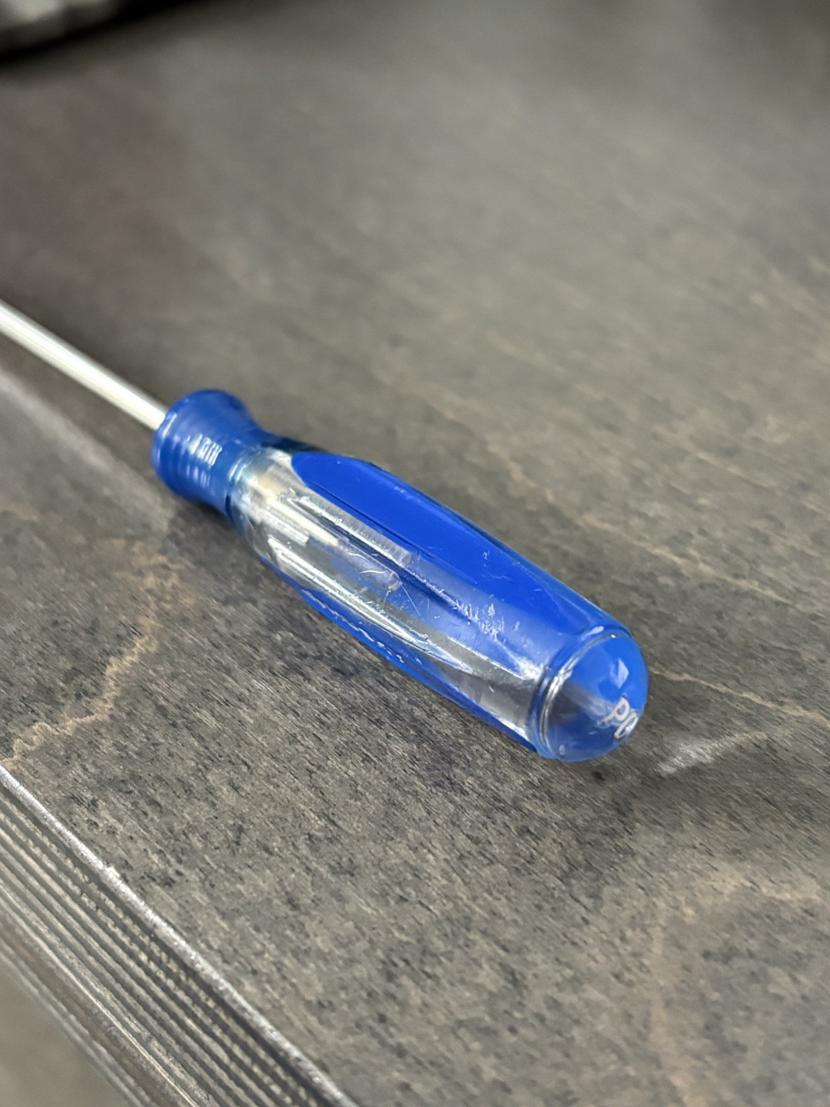 Husky #0 Phillips Screwdriver Clear Blue Handle 1000014615 Lifetime Warranty