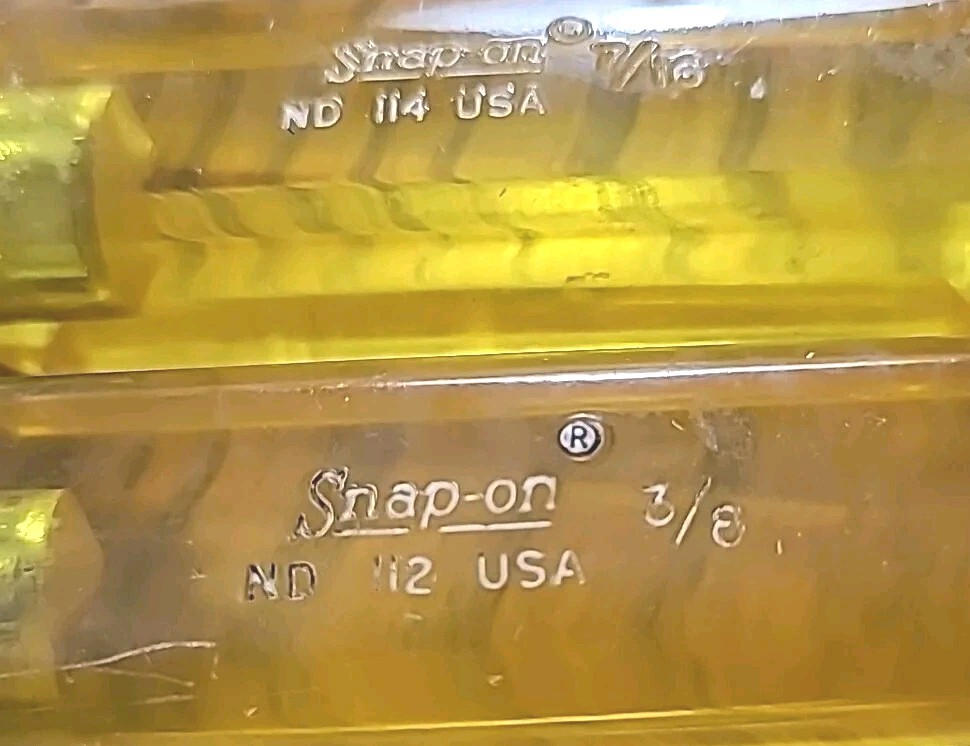 Snap-on Nut Drivers. Set Of 6. EUC USA MADE Mechanic Tools Lot