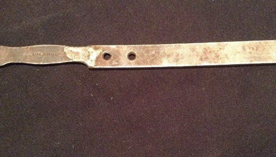 VINTAGE USED HAND MADE EXTENDED TERRYS 4BA OPEN SPANNER WRENCH AUTO TOOL VEHICLE