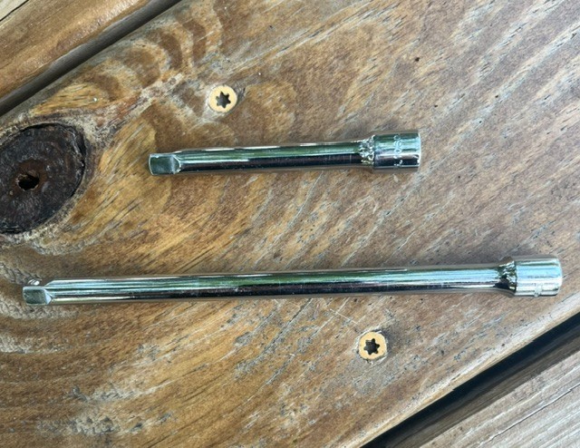 Kal 1/4 Drives Extensions 6″ and 3″ UNUSED