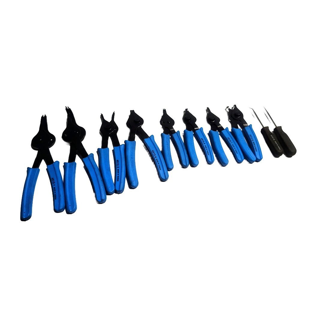 OTC Stinger 4512 8Pc Snap Ring Pliers Set Pro Grade Internal External Like New