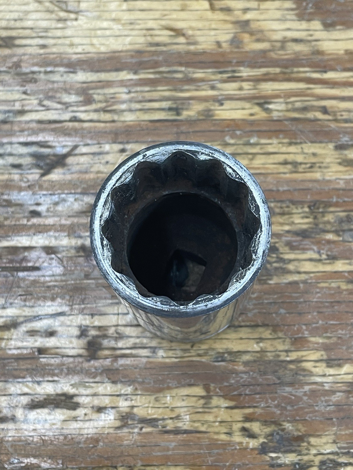 Vintage SNAP ON S461 – 1/2″ Dr 12pt SAE Deep Socket, 1-7/16″