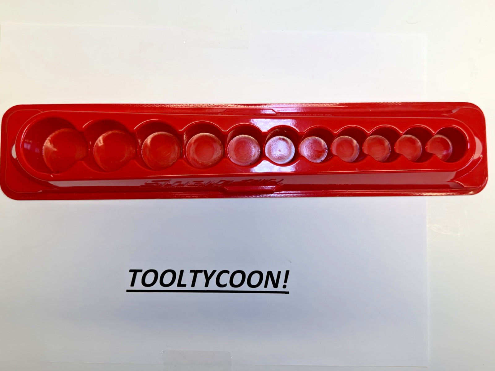 Snap-On Tools NEW Magnetic Tray RED for KIT#211SFSY, 211SFY *TRAY ONLY* PAKTY237