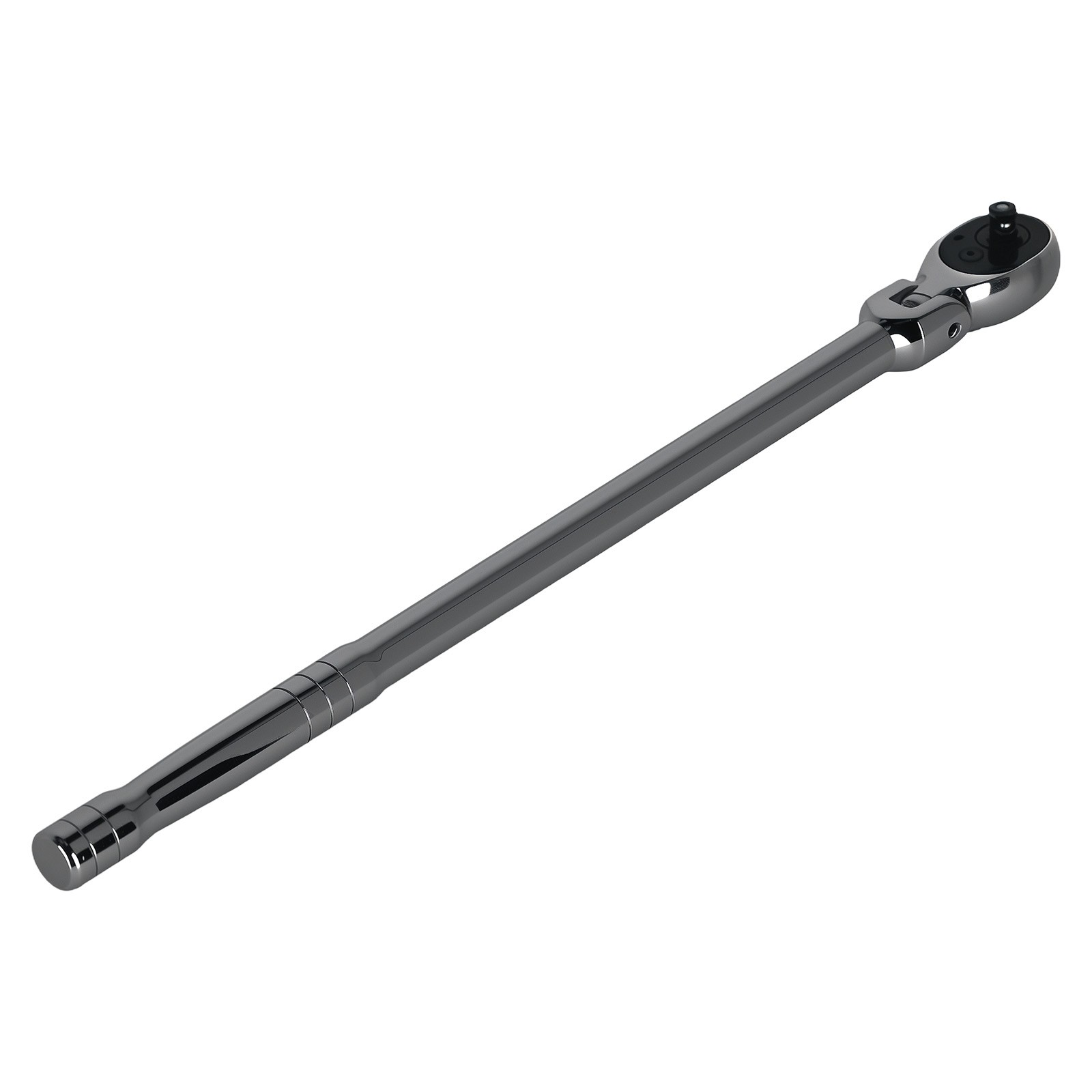 1/4in Drive Flexi Ratchet 72-Tooth Quick Release 12in Long Handle 5° Arc