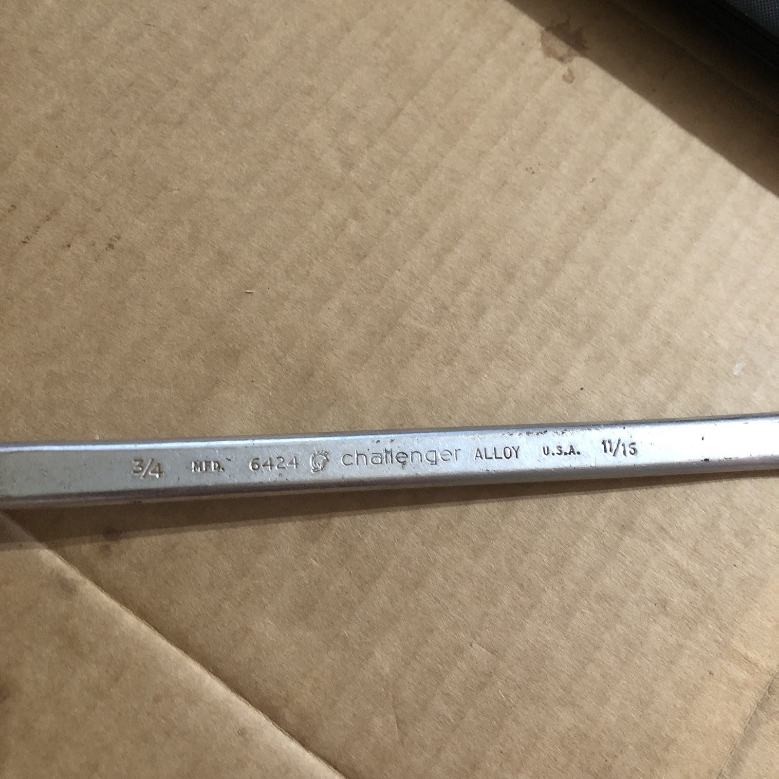 Proto Challenger 3/4″ x 11/16″ Box Wrench MPN 6424 !