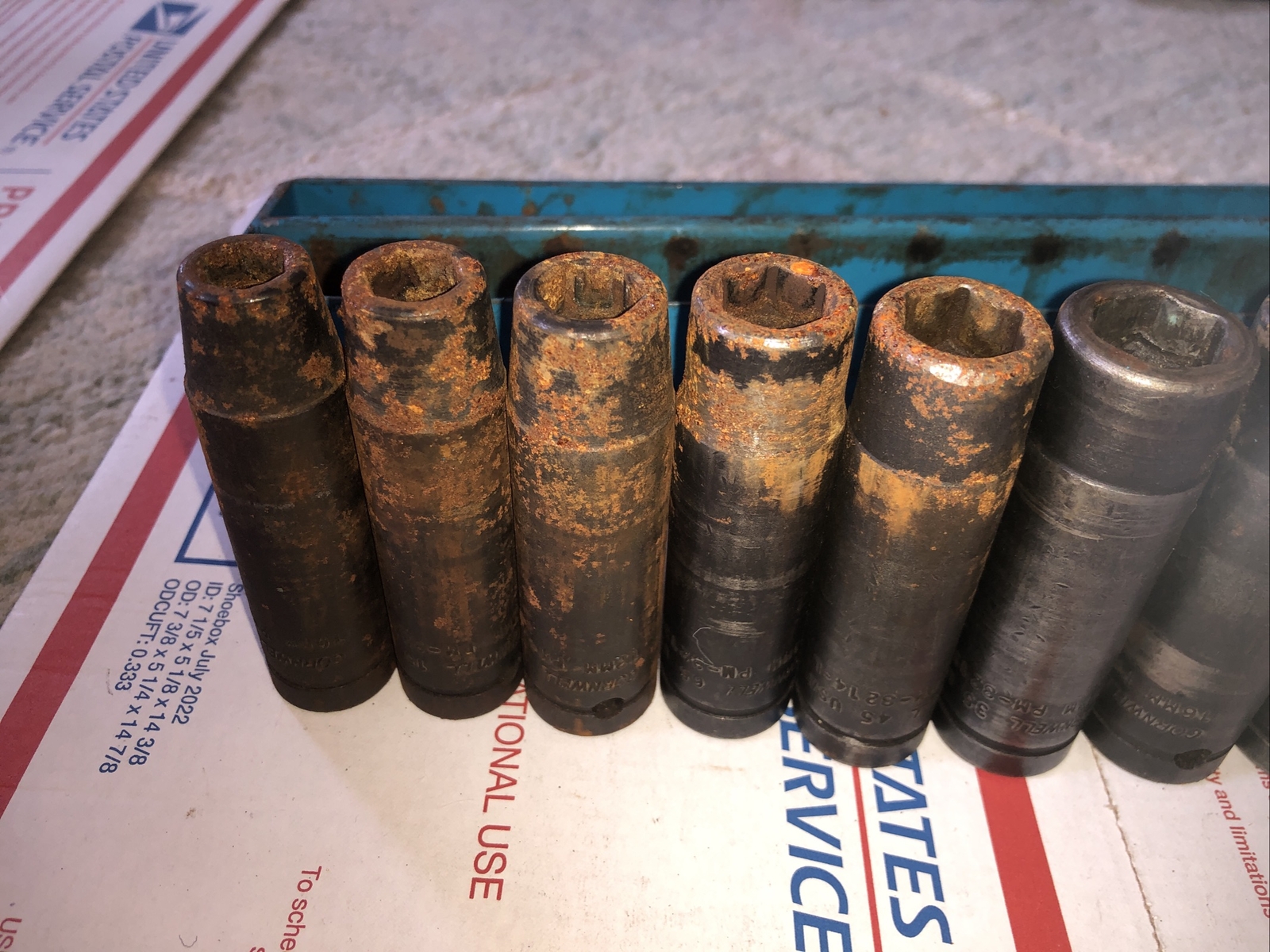 Cornwell USA 14 Piece 1/2″ Drive Metric Deep Impact Socket Set Size 10mm to 24mm