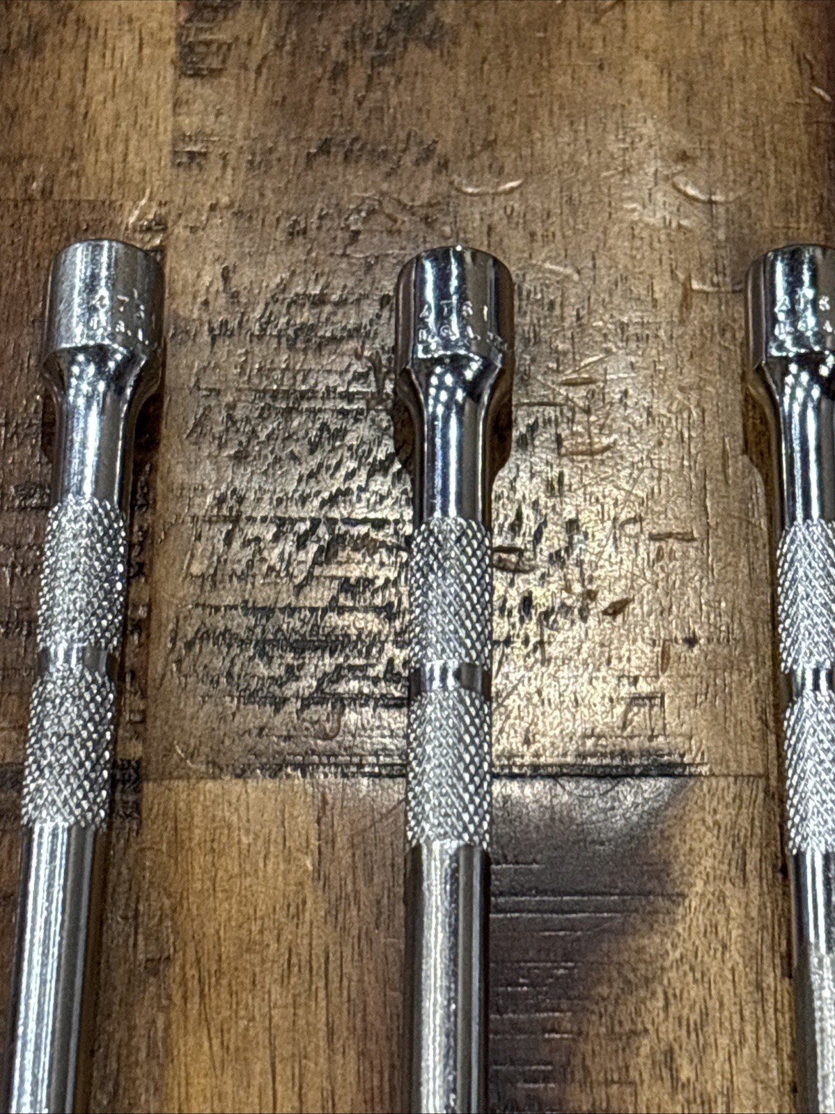 Proto Tools 1/4” Drive Extensions 3pc 6 Inches Long 4761 USA Excellent Condition