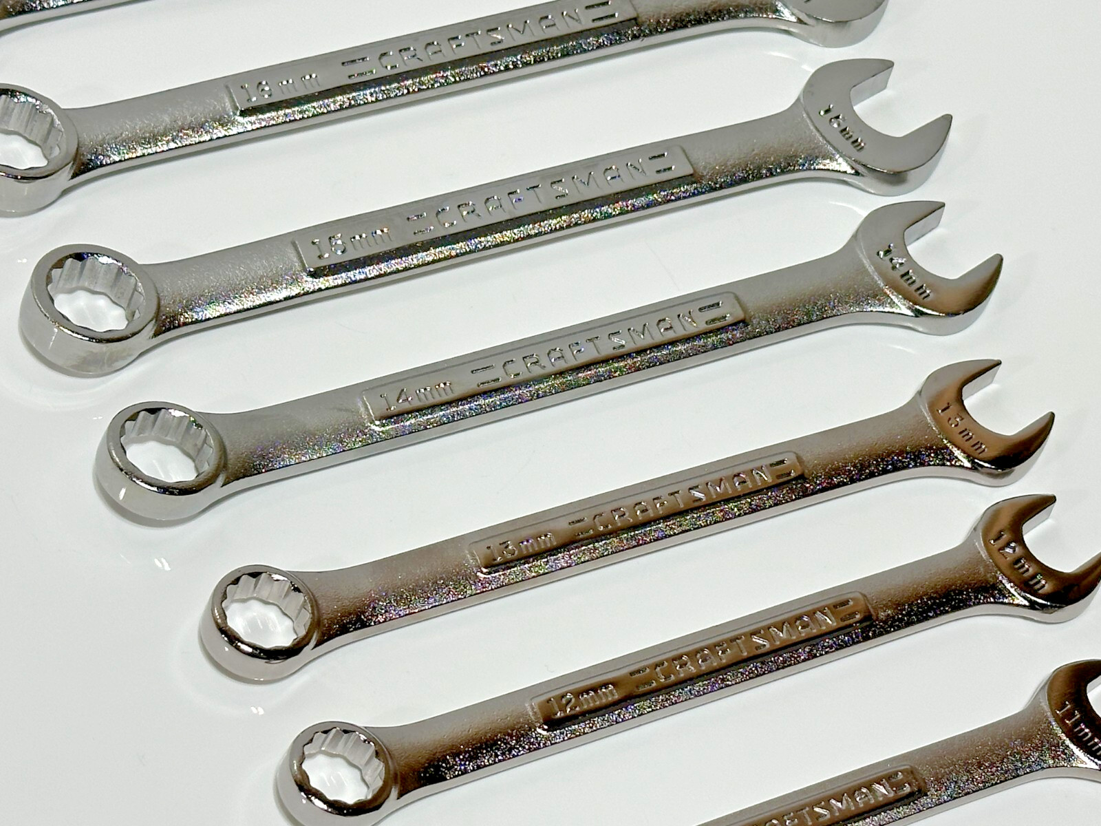 NEW Craftsman Tools USA 47001 VA 9pc Metric 9mm to 17mm Combination Wrench Set