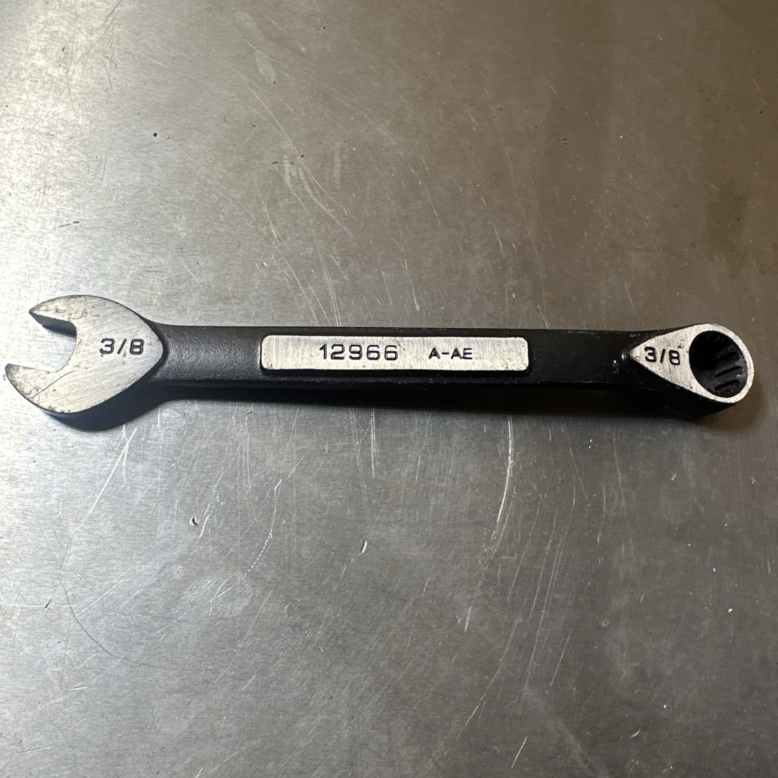 CRAFTSMAN TOOLS 12966, 3/8″ SAE, 12-POINT UNIVERSAL SPLINE COMBO WRENCH