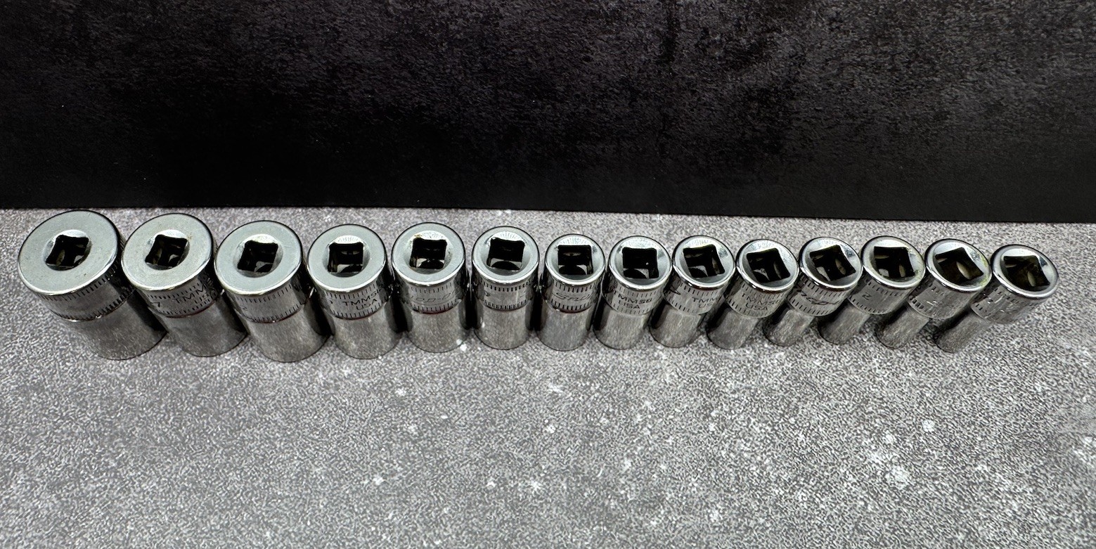 Snap-On Tools 142STMMSYFR1 42pc 1/4 Drive 6-Point Metric Foam Socket Set Fms001B