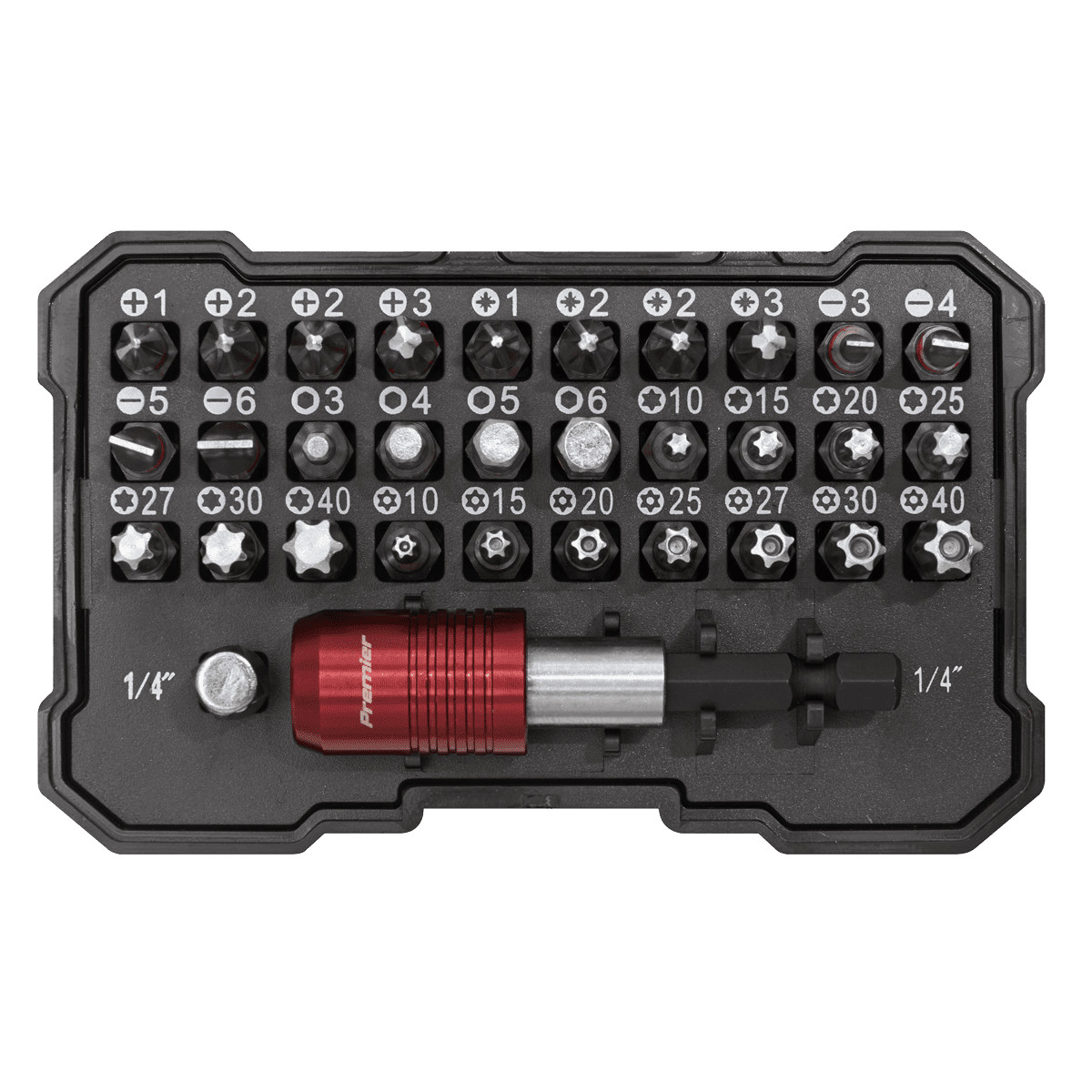 Sealey AK2110 Colour Coded Bit Set 32pc