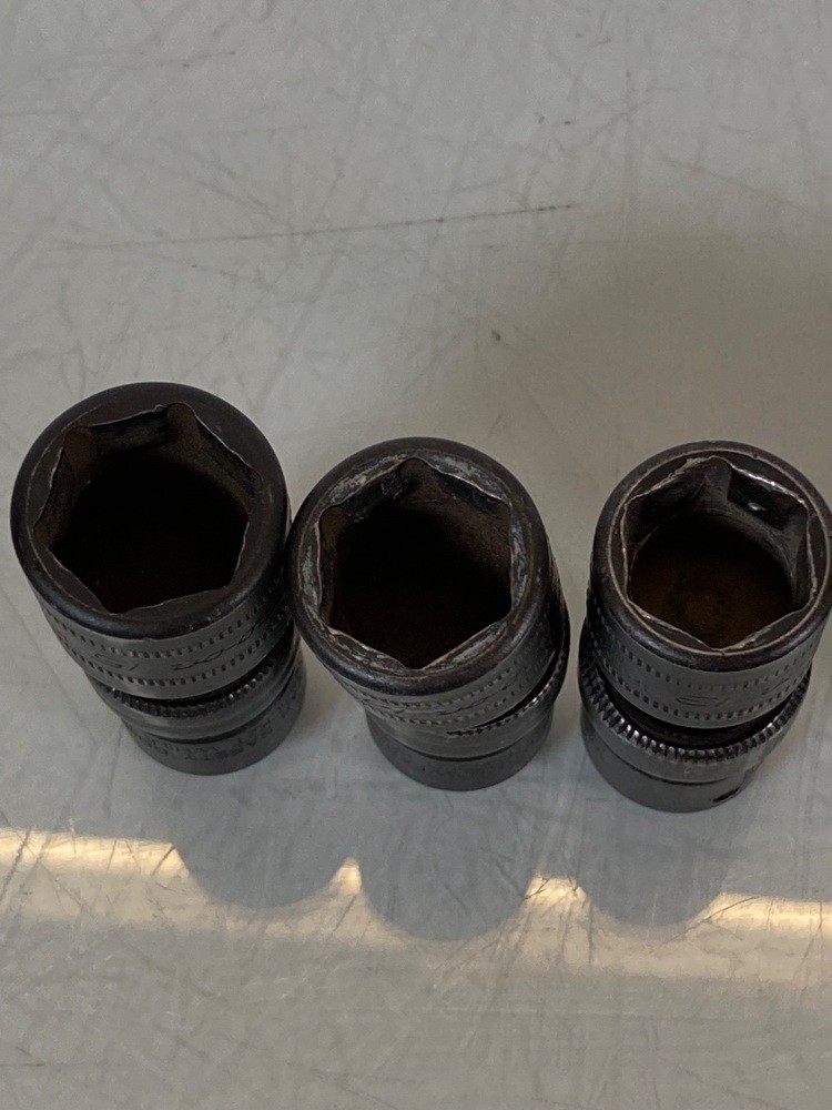 Snap On IPTMM 1/4″ Drive 6-Point Metric Flank Drive Shallow Swivel Impact Socket