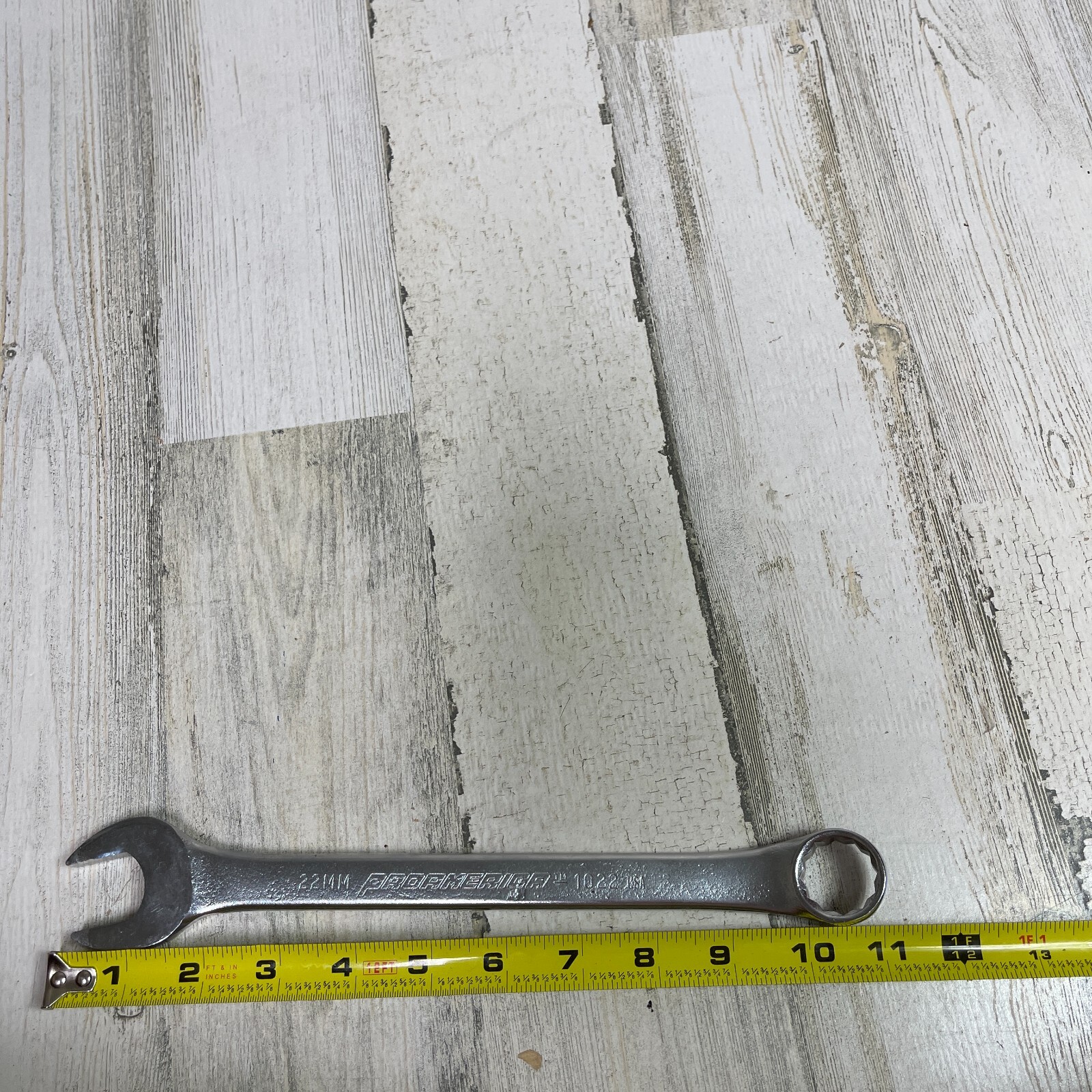 22MM Metric Combination Wrench Pro America 1022 Brand 12 point Made in USA