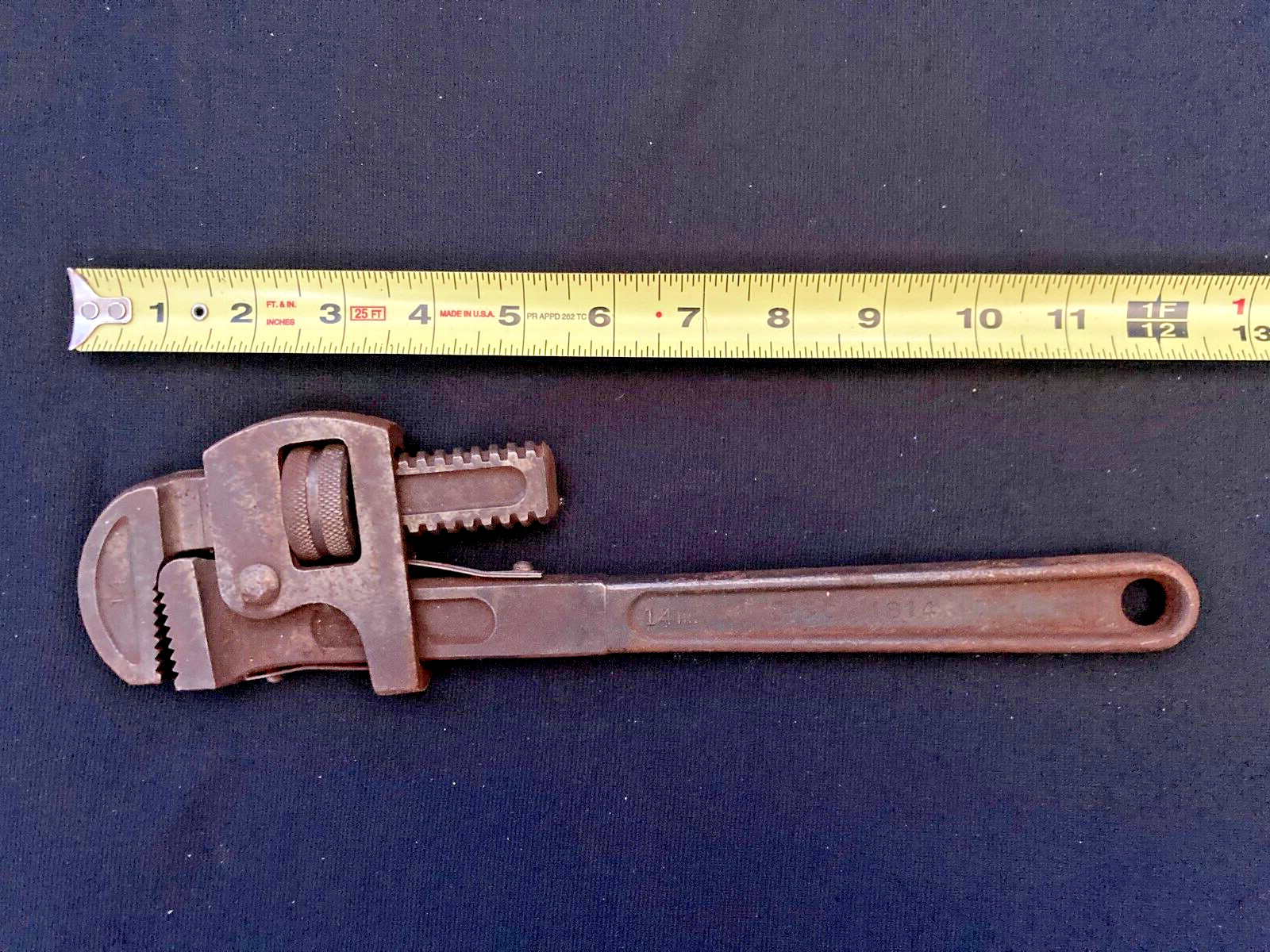 P & C 1814 14″ Drop Forged Steel Adjustable Wrench