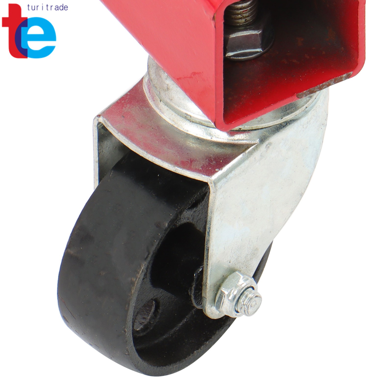 Rotating Engine Stand 1500lbs Folding Motor Hoist Dolly w/ 360° Adjustable Head