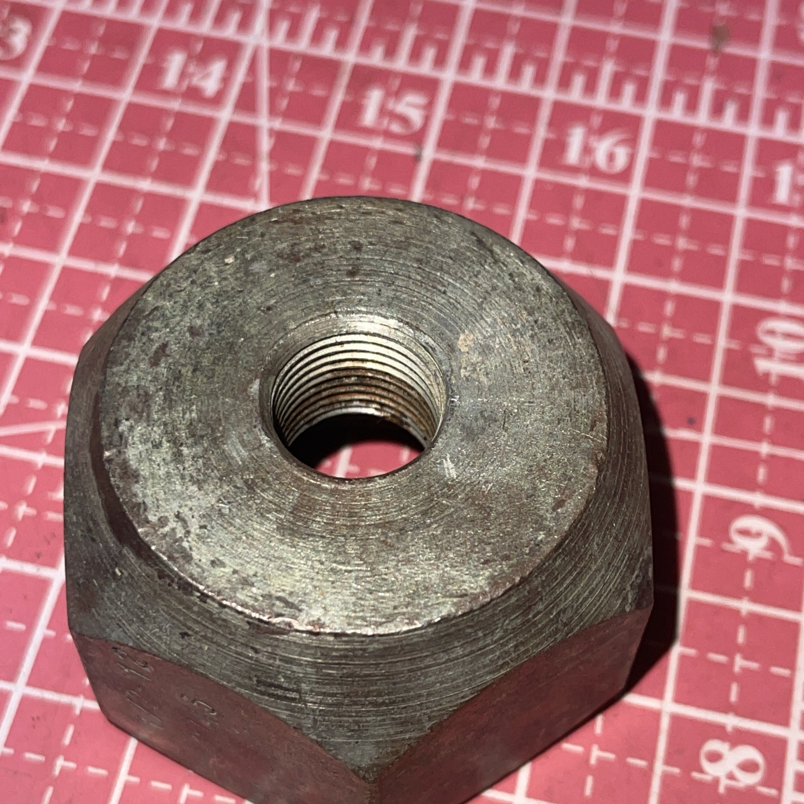 National USA 2745 Push Pull Adapter 1-1/2-12 Female To 5/8-18 Female Connect OTC