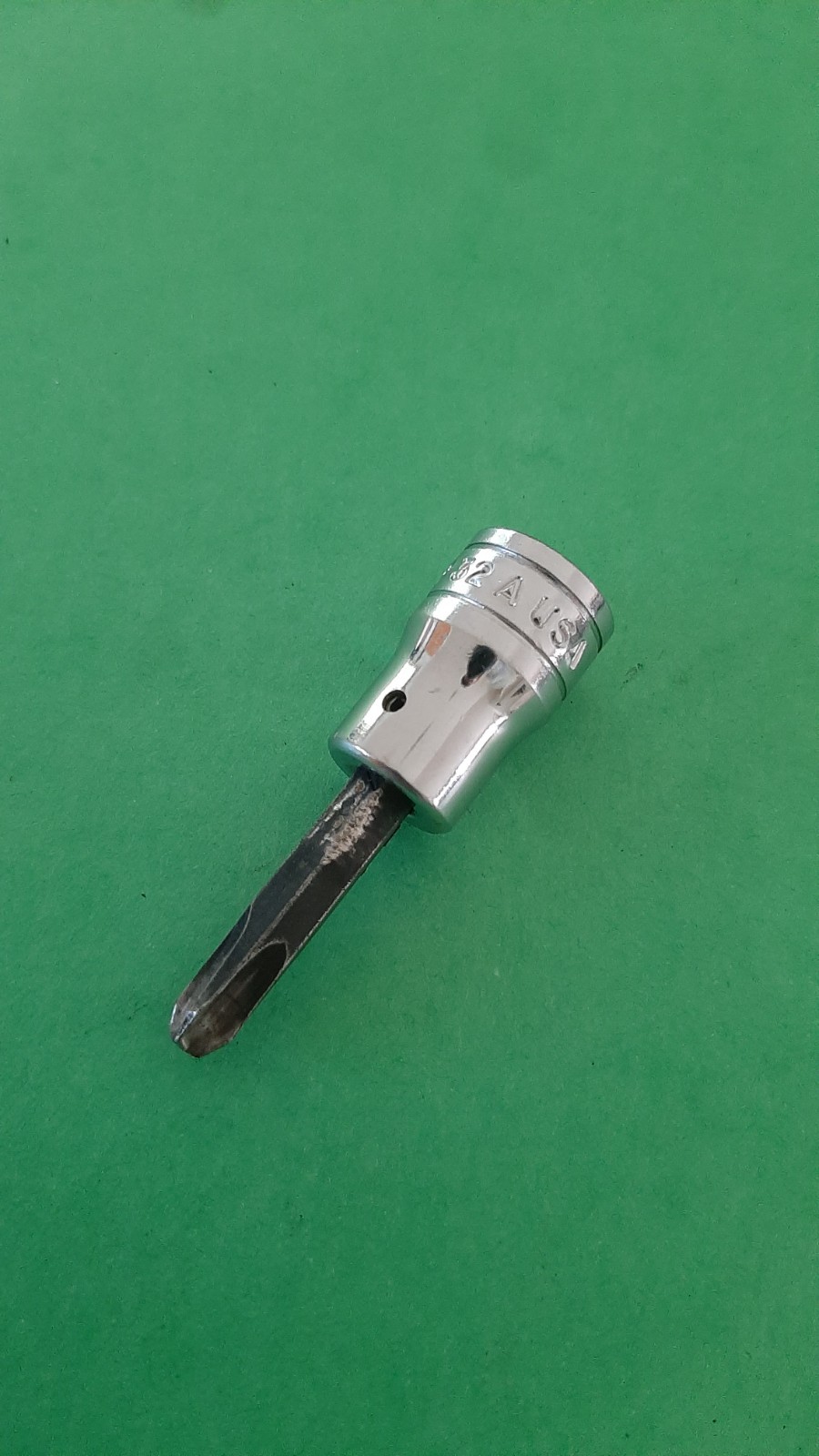 Snap-on Tools USA FP32A 3/8″ Drive No. 3 Phillips Bit Driver Socket USA 630