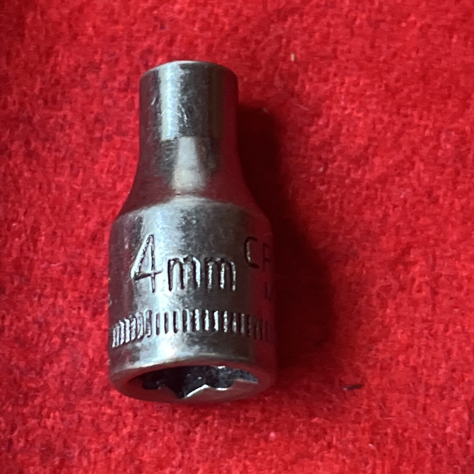 CRAFTSMAN -G2-43505 (reverse) SOCKET 4mm, 1/4” DRIVE, 6 POINT – USA (k13)