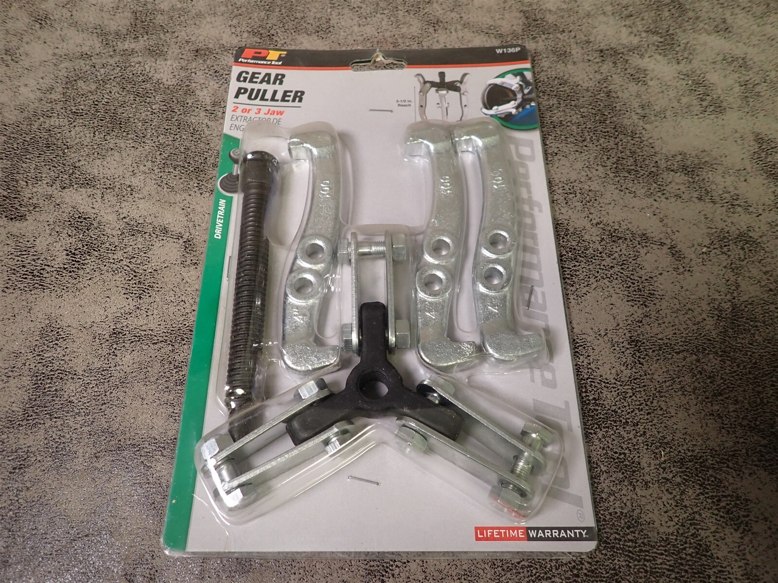 NEW Performance Tool W136P 4″ 2 or 3 Jaw Gear Puller (BN332)