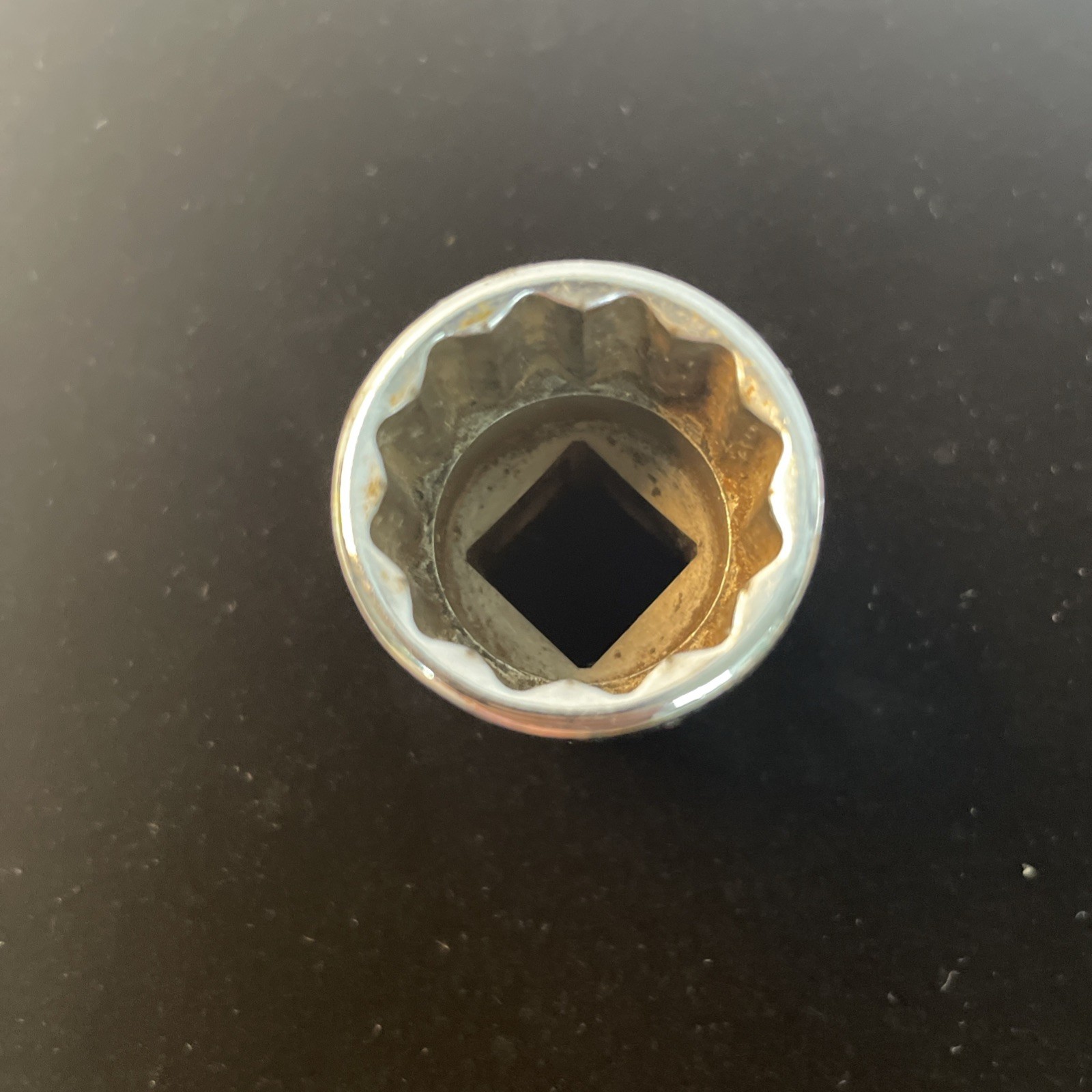 Snap On Tool SW261 – 1/2 Dr 12Pt SAE 13/16 Flank Dr Shallow Chrome Socket USA