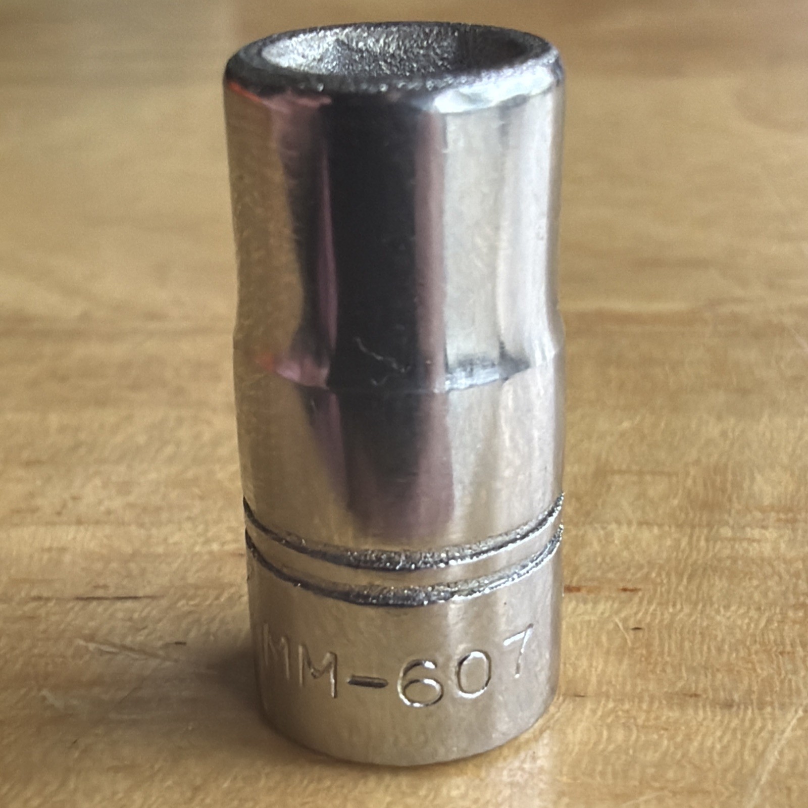 Vulcan x Williams Tools 7mm Shallow Socket 1/4″ Drive 6 Point MM-607 Vtg USA