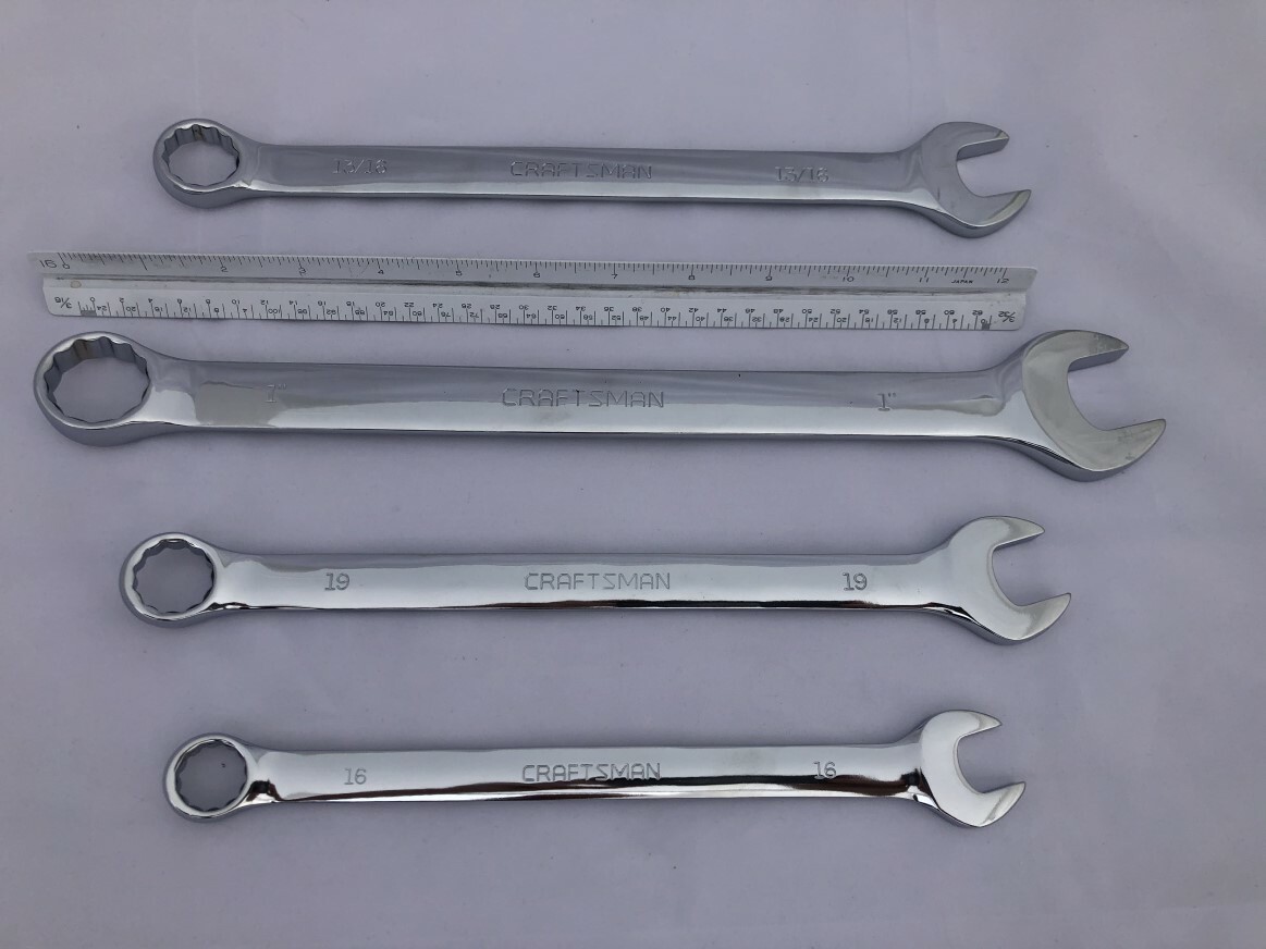New Craftsman Long Pattern SAE & Metric Combination Wrench Choose Size or Set