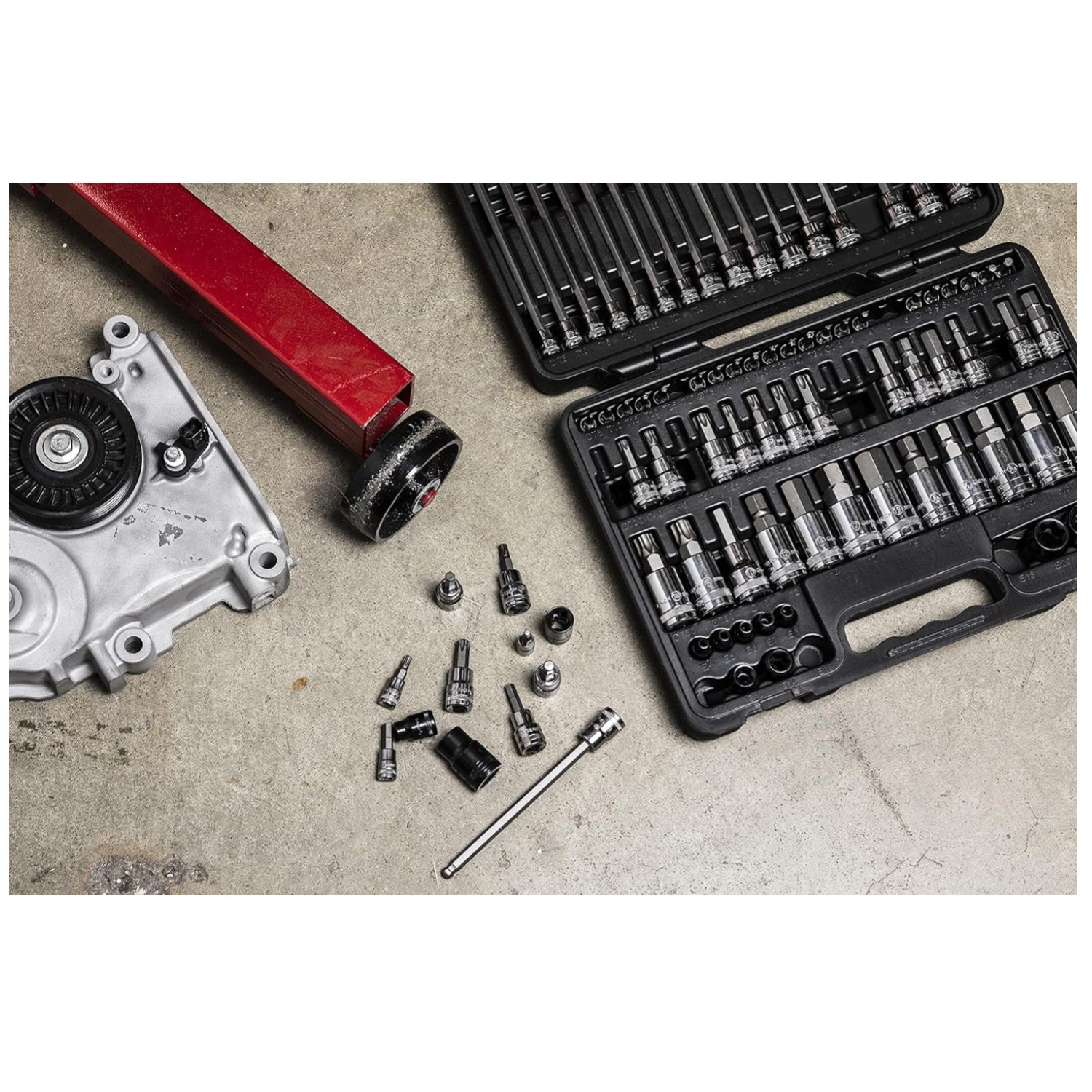 GearWrench 84 Pc. Hex & Torx Bit Socket Set