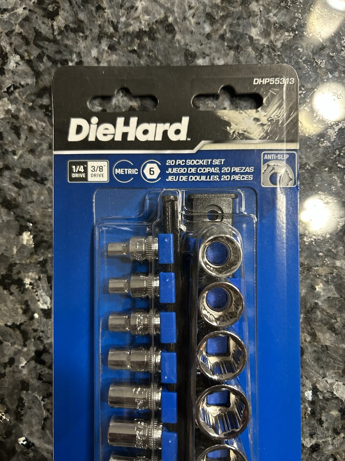 Metric Socket Set 20 Piece Die Hard