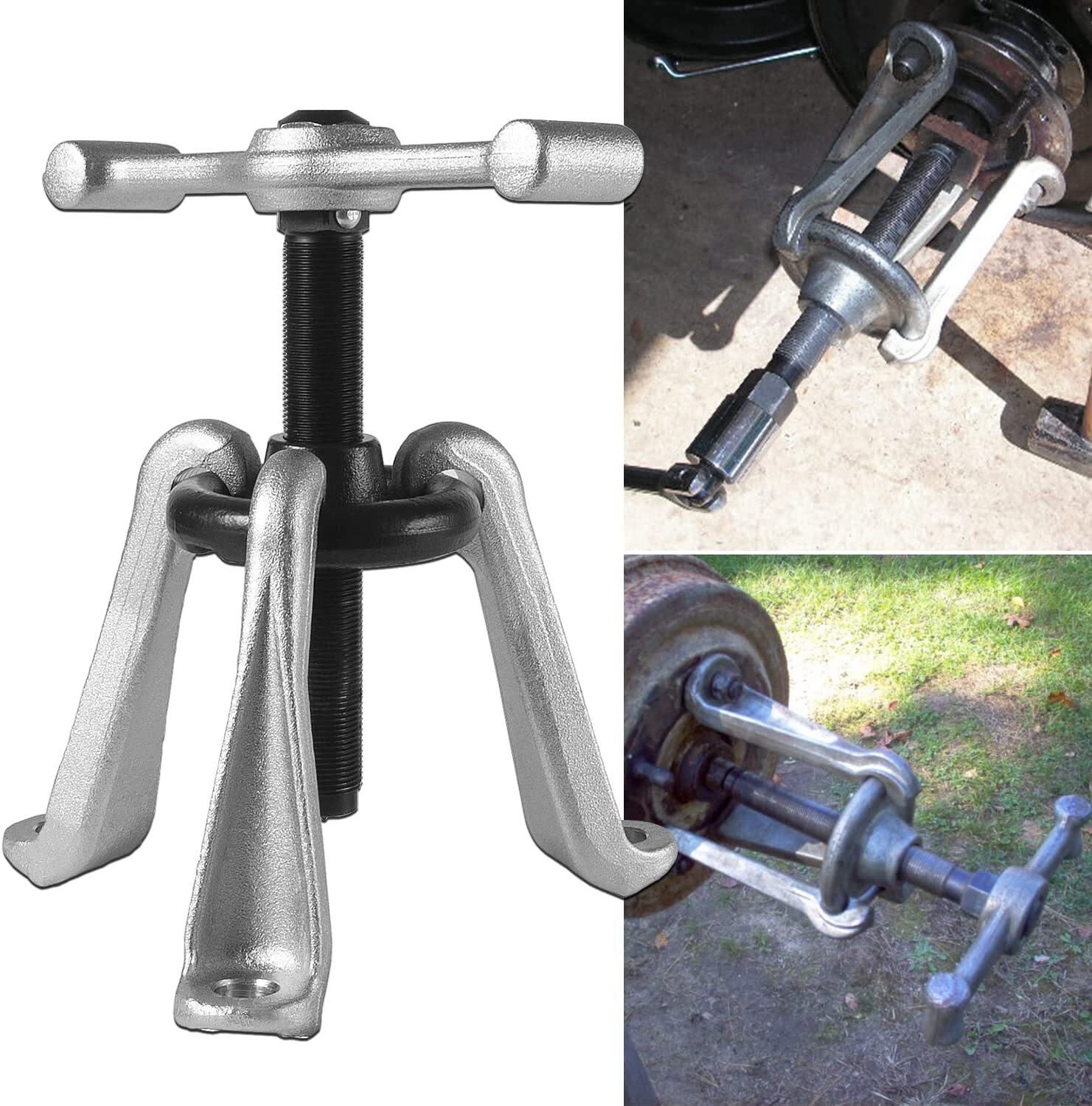 Universal Steel Hub Puller Wheel Hub Removal Tool 7394 for most models of car