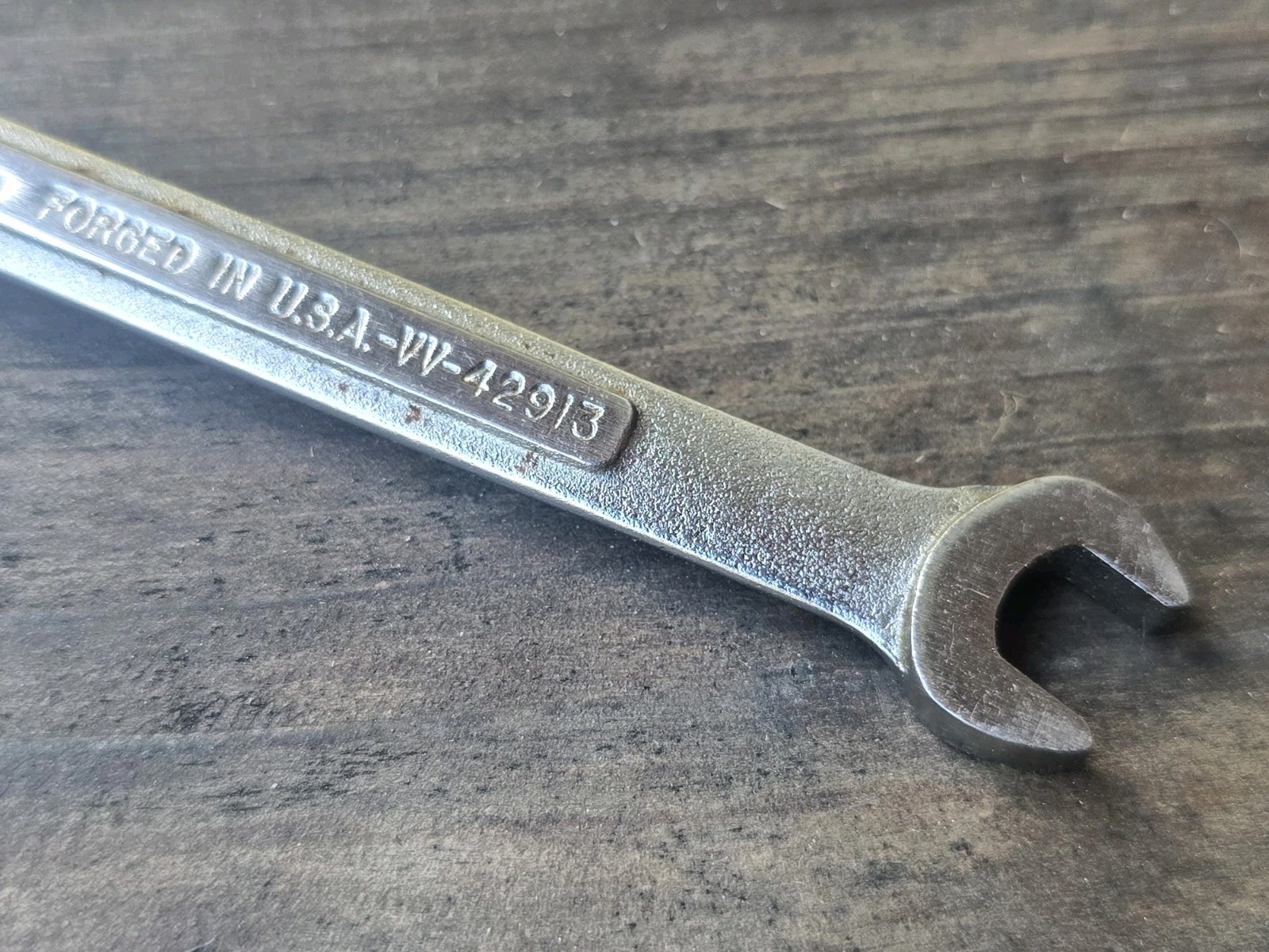 Vintage Craftsman 9mm 12 point Combination Wrench -VV- 42913 Forged in USA