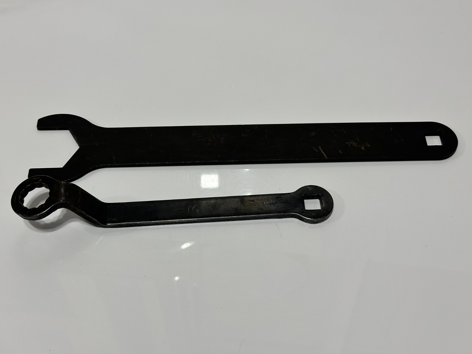 OTC Tools USA 2pc 193T-6312-8 Fan Clutch Wrench, 7127-A Crankshaft Pulley Wrench