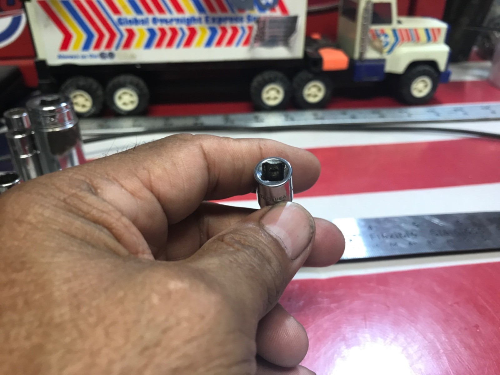 Matco tools adapter 1/4” in 3/8” out NICE 👍 AB12B USA 🇺🇸 1212