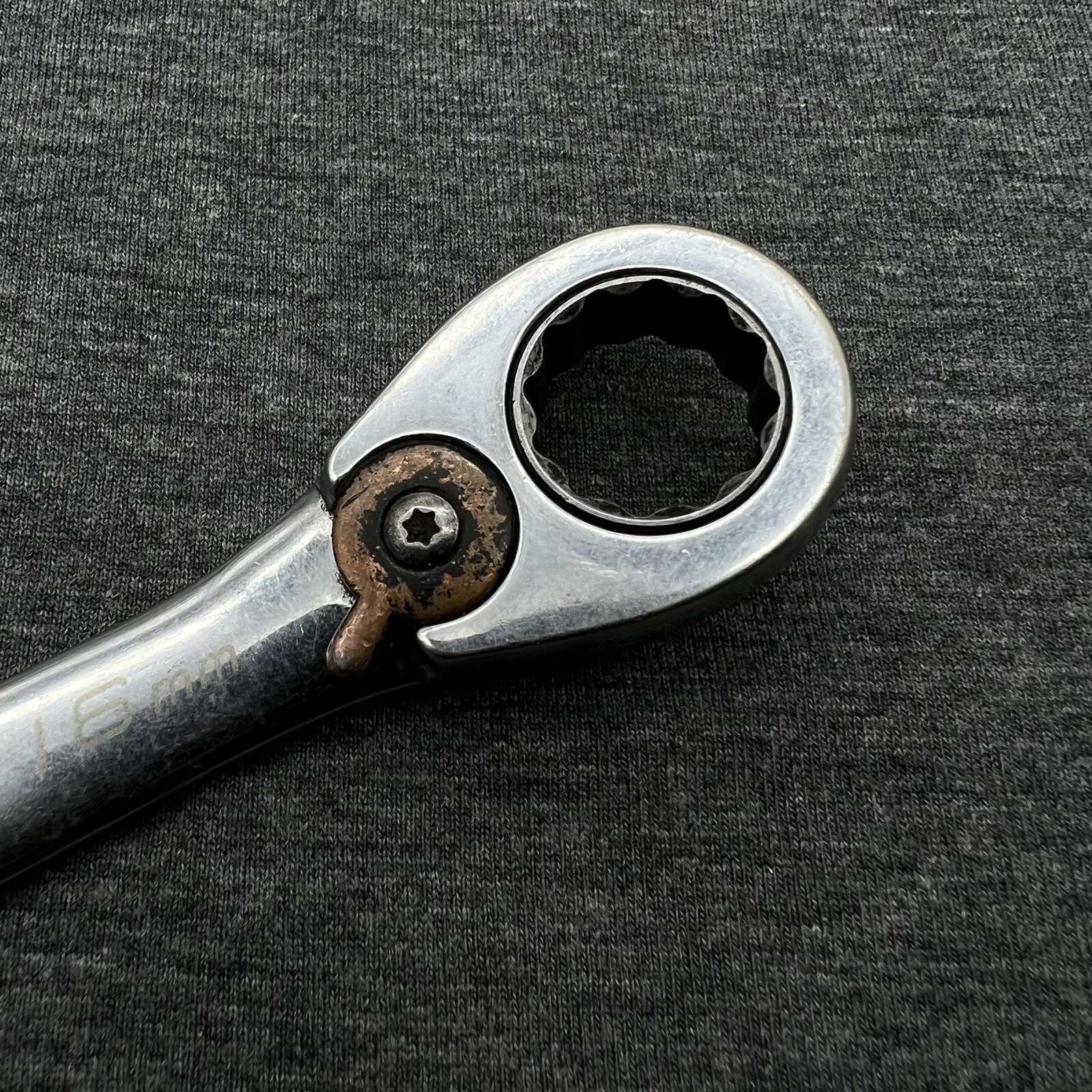 Blue-Point BOERM16 Metric 16mm Ratcheting Reversible Combination Wrench 12 Point