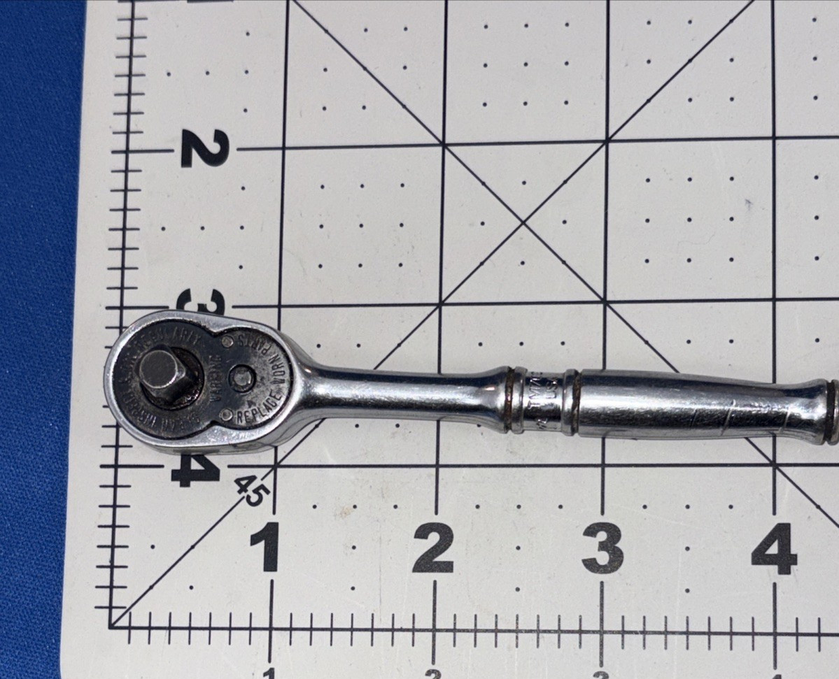 Snap On 1/4″ Ratchet Standard Handle TM70C Tool