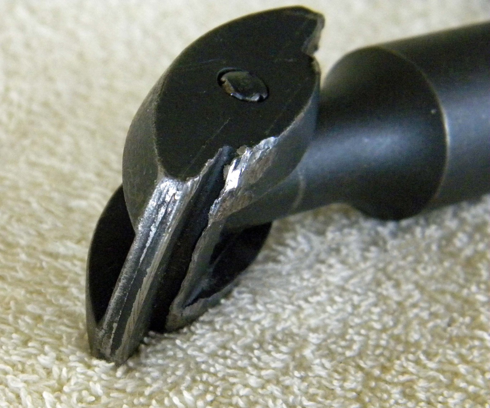 Vintage Snap-On USA CJ128A Slide Hammer Axle Puller Bearing Adapter Black Oxide