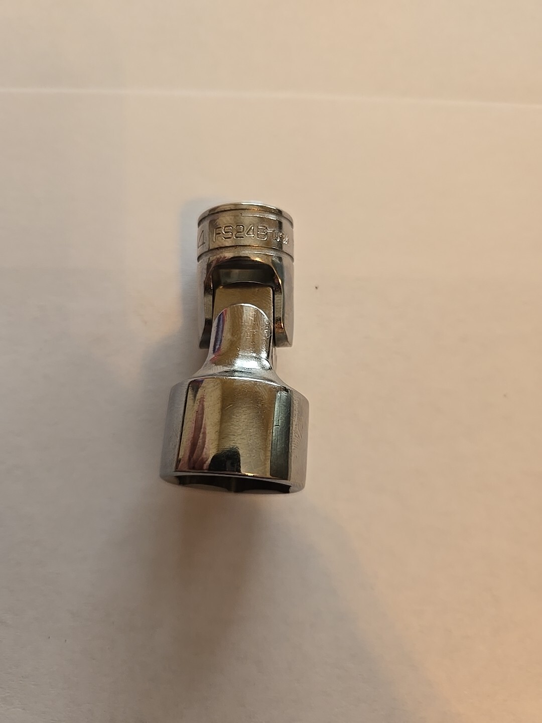 Snap On 3/8″ Drive 3/4″ 6PT Chrome Universal Swivel Socket FS24B