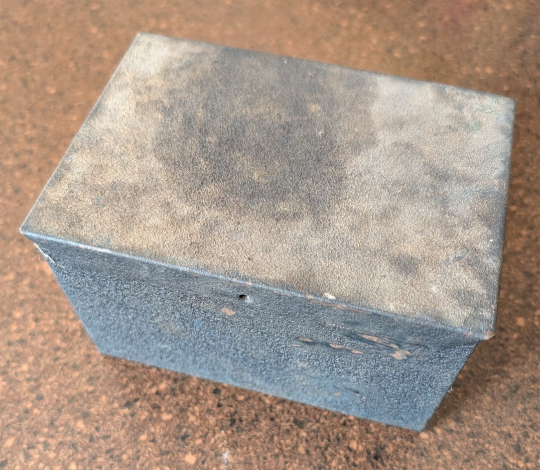Vintage Cylinder Ridge Reamer With Original Tin Box