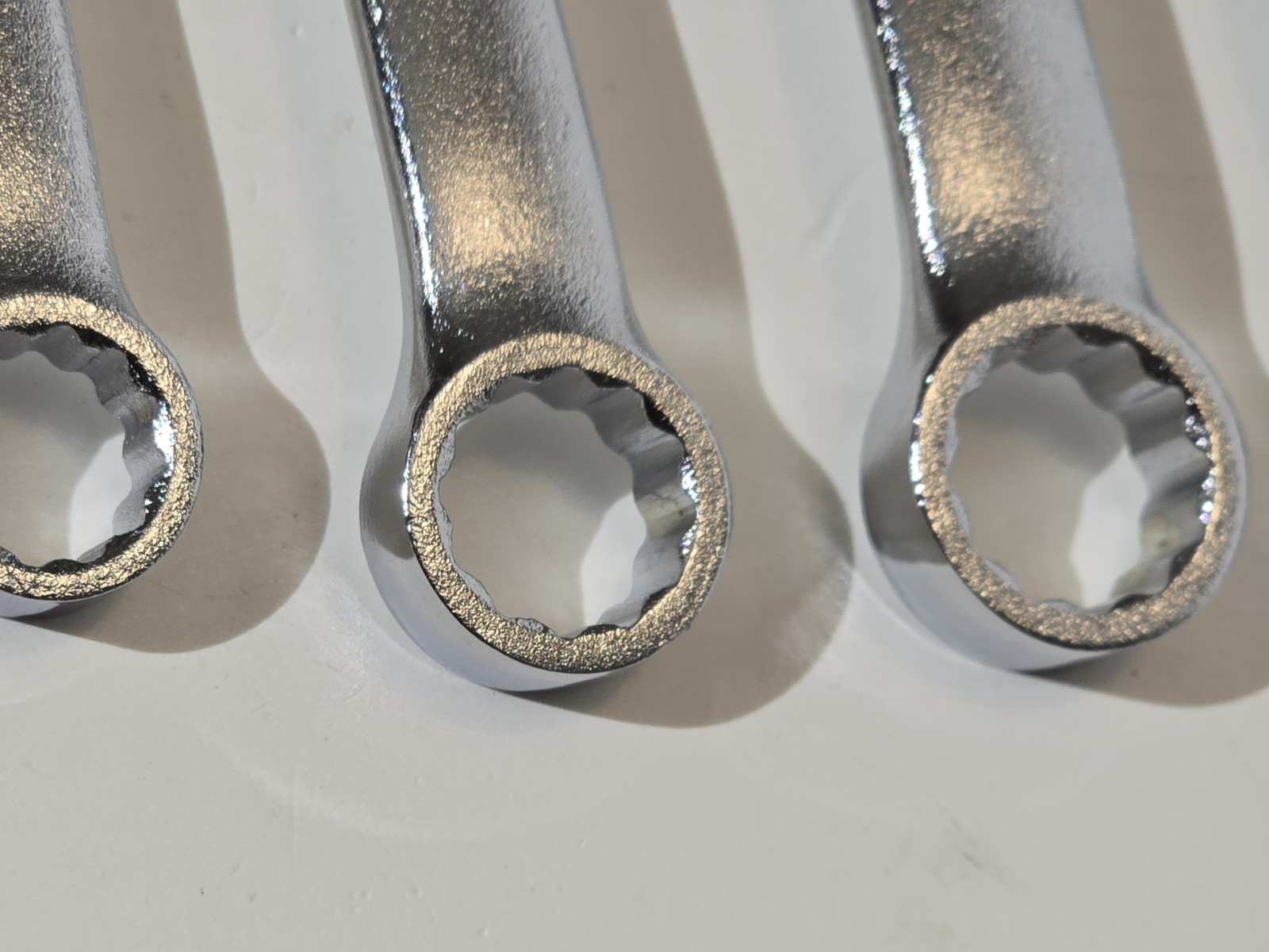 🇺🇸 NEW! PROTO USA ASD Anti-Slip 11 Pc. SAE Satin Chrome Combination Wrench Set