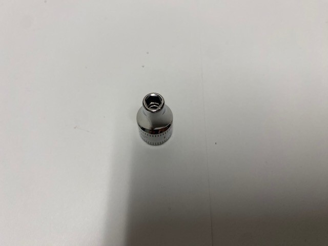 Snap-On TMM4 1/4″ Drive 6-Point Metric 4 mm Flank Drive® Shallow Socket