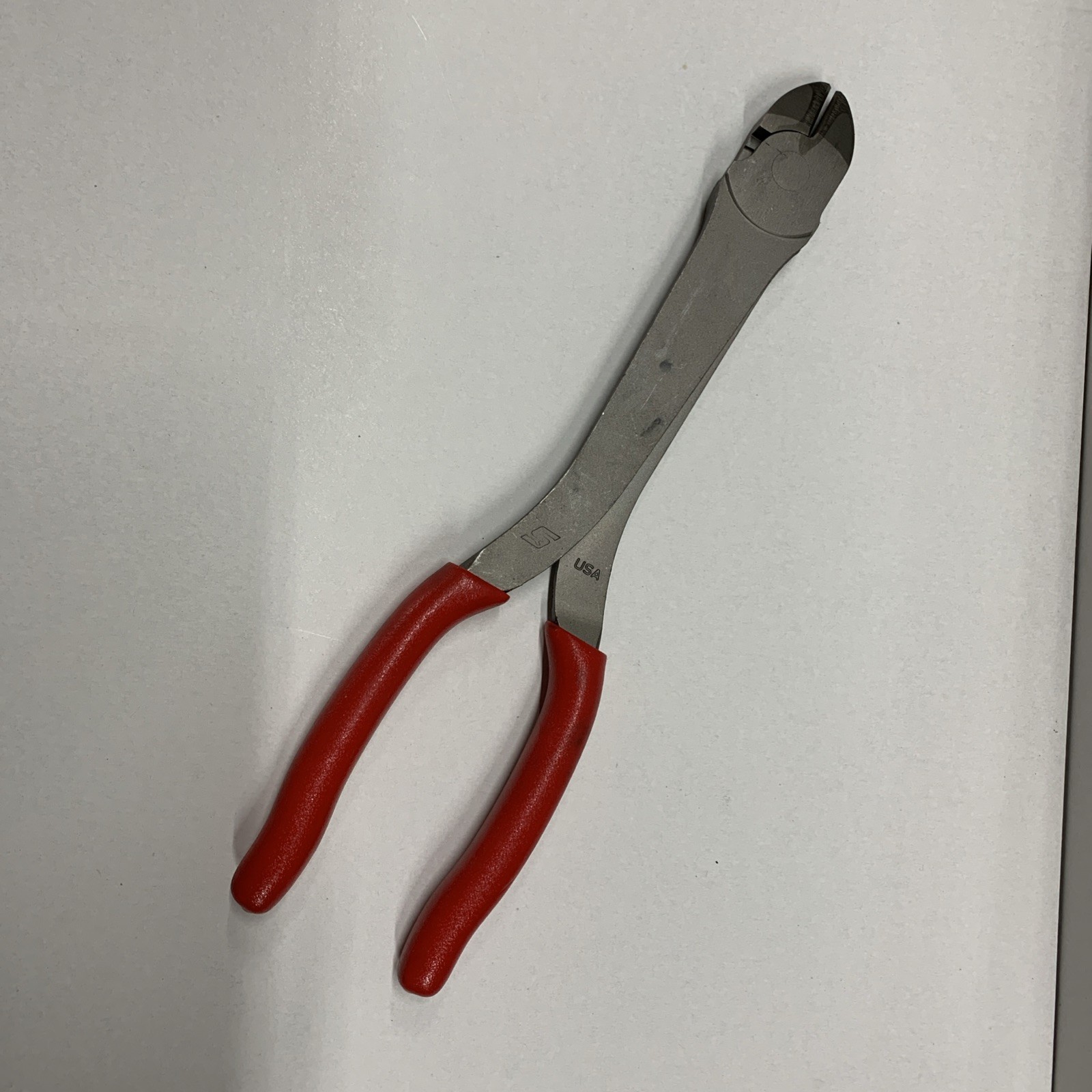 Snap On Tools USA 312CF 11″ Vector Edge Heavy-Duty Diagonal Cutter Red NEW