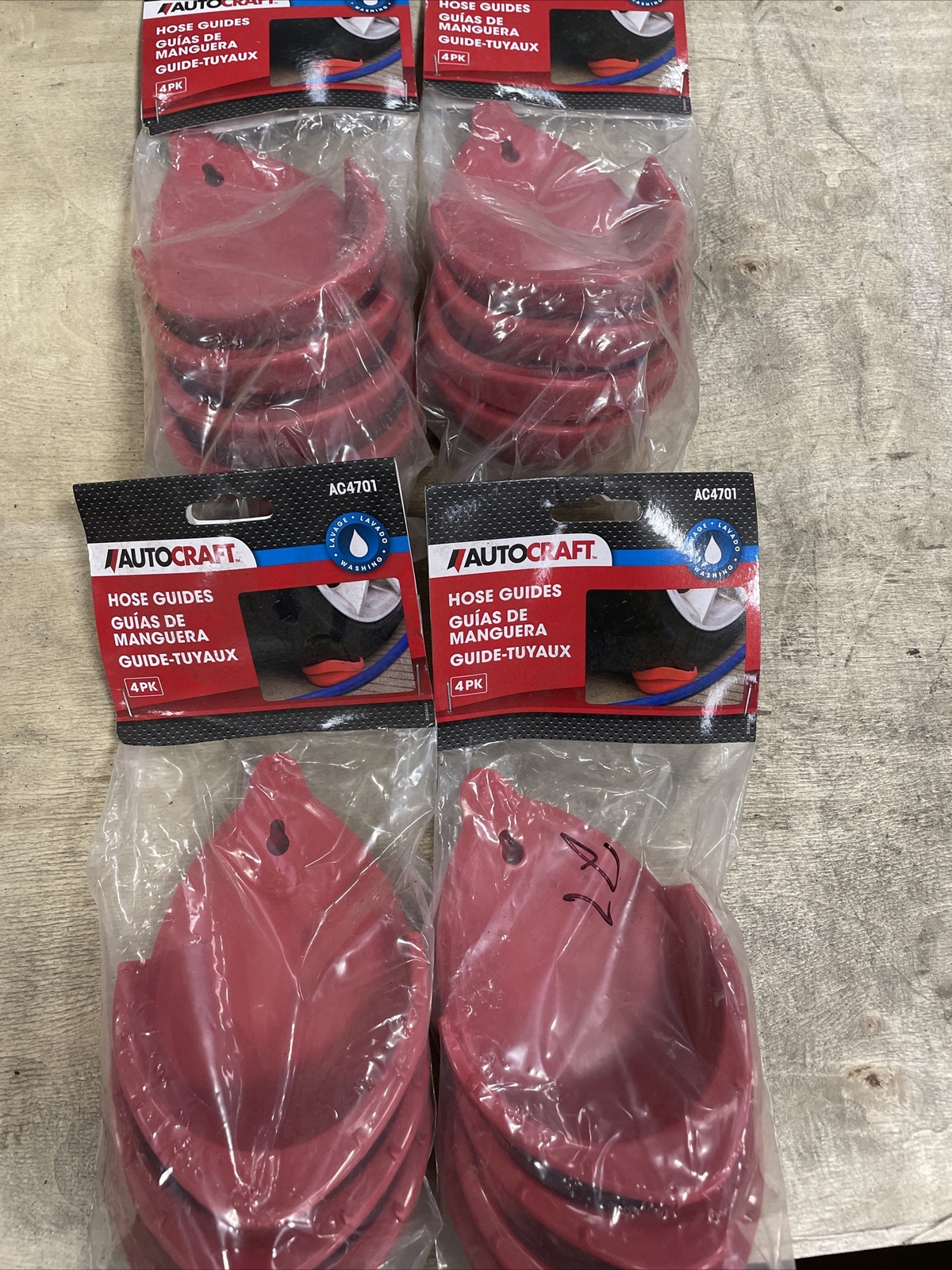 Autocraft – AC4701, Hose Guides, LOTS OF 4/4 PACKS