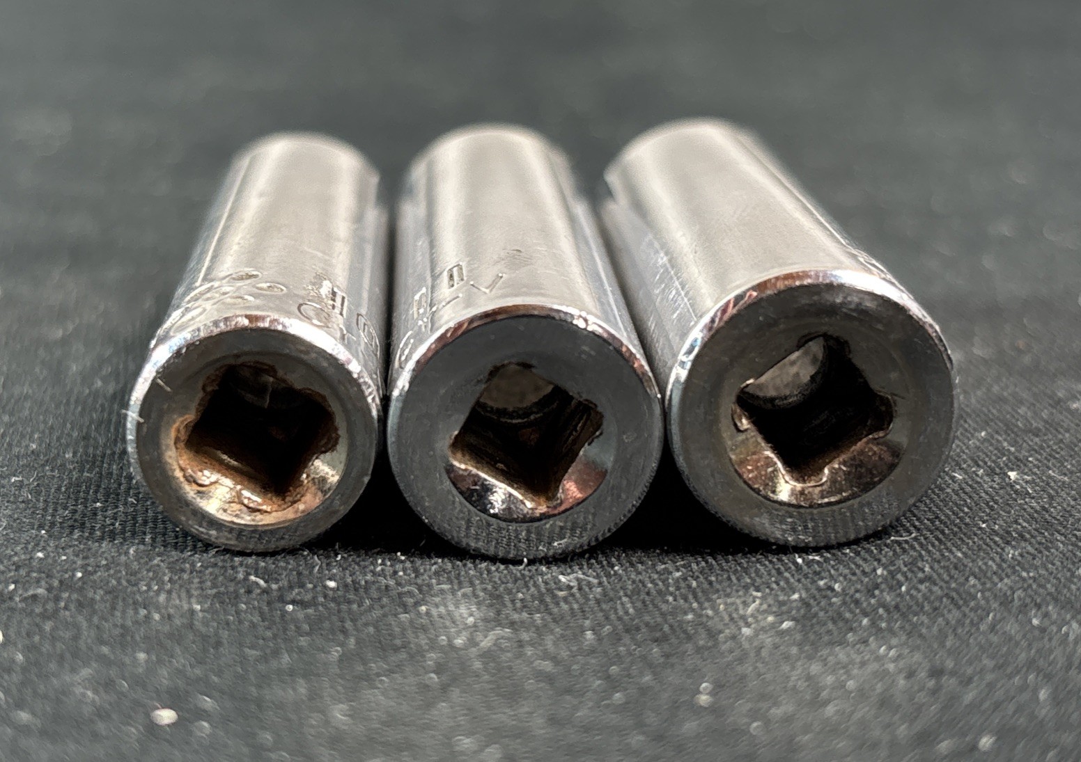 Expert Sockets 10mm-12mm Chrome Sockets (E1137/58-60)