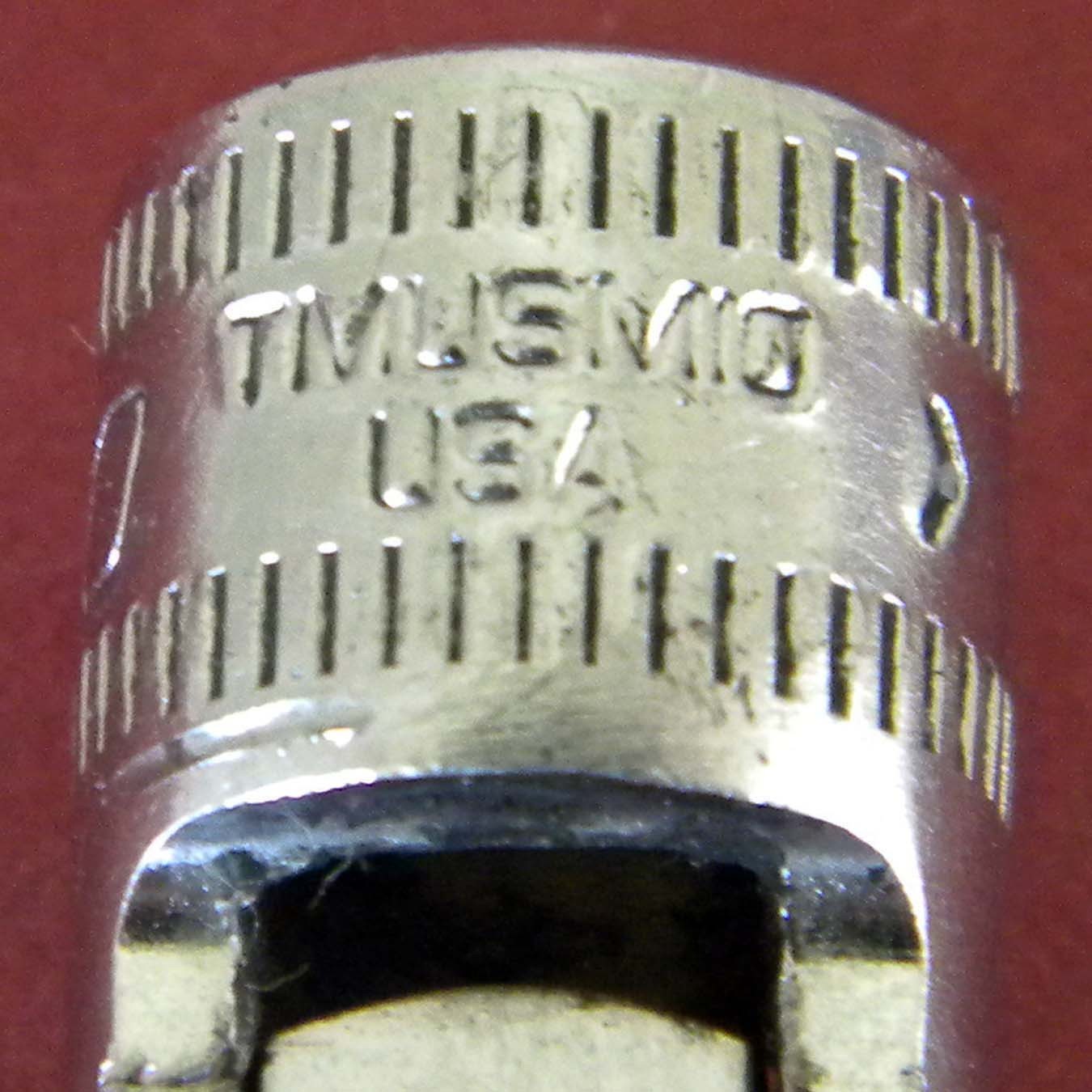 Snap-On TMUSM10 1/4″ Drive 6PT Metric 10MM Chrome Universal Swivel Socket, USA