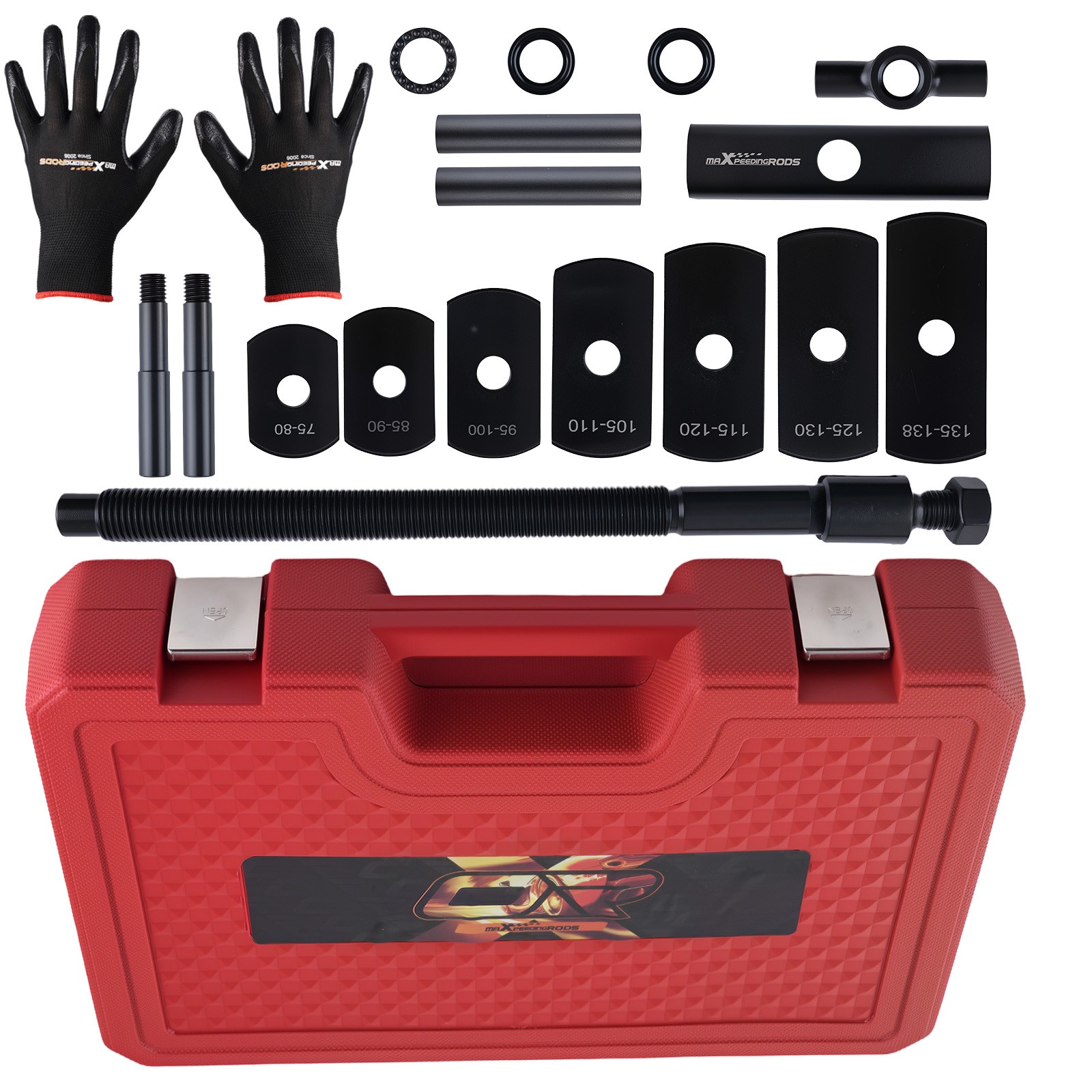 Diesel Cylinder Liner Remover Tool Set for 75-138mm Engine 7 Pull Plates
