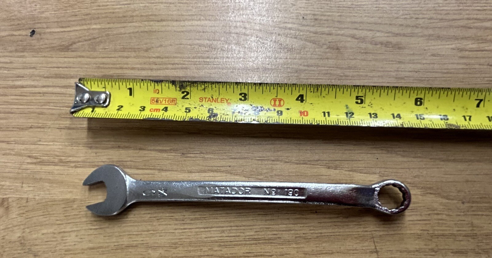 Matador Series 190 – 9mm Metric Sized Combination Spanner. German Quality